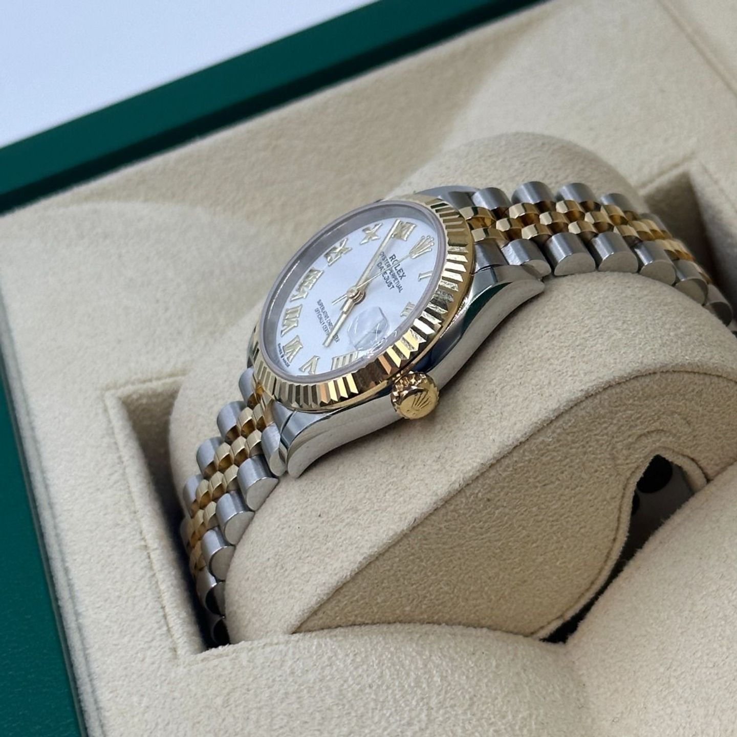 Rolex Datejust 31 278273 (2024) - Wit wijzerplaat 31mm Staal (6/8)