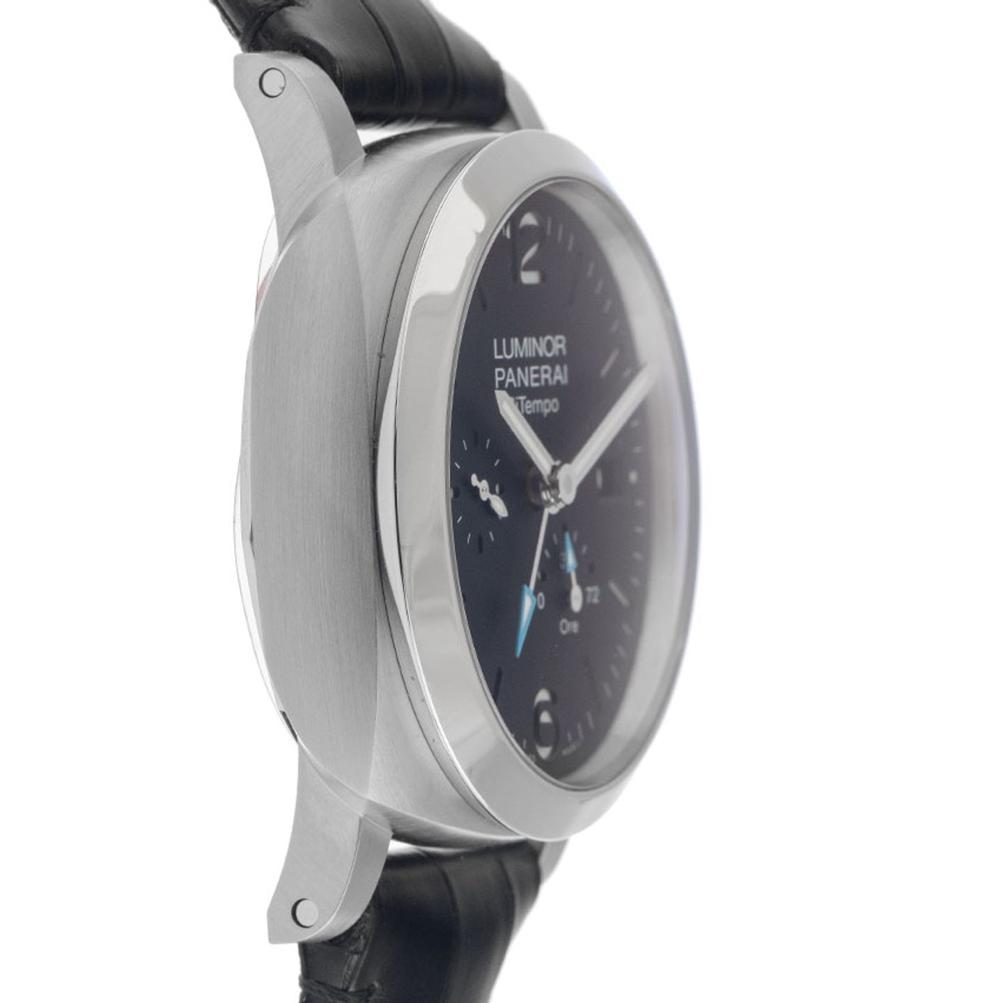 Panerai Luminor 1950 PAM01360 (2026) - Black dial 44 mm Steel case (5/8)