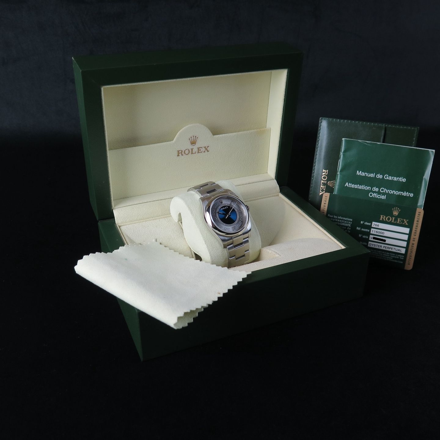 Rolex Oyster Perpetual 36 116000 (2009) - 36mm Staal (8/8)