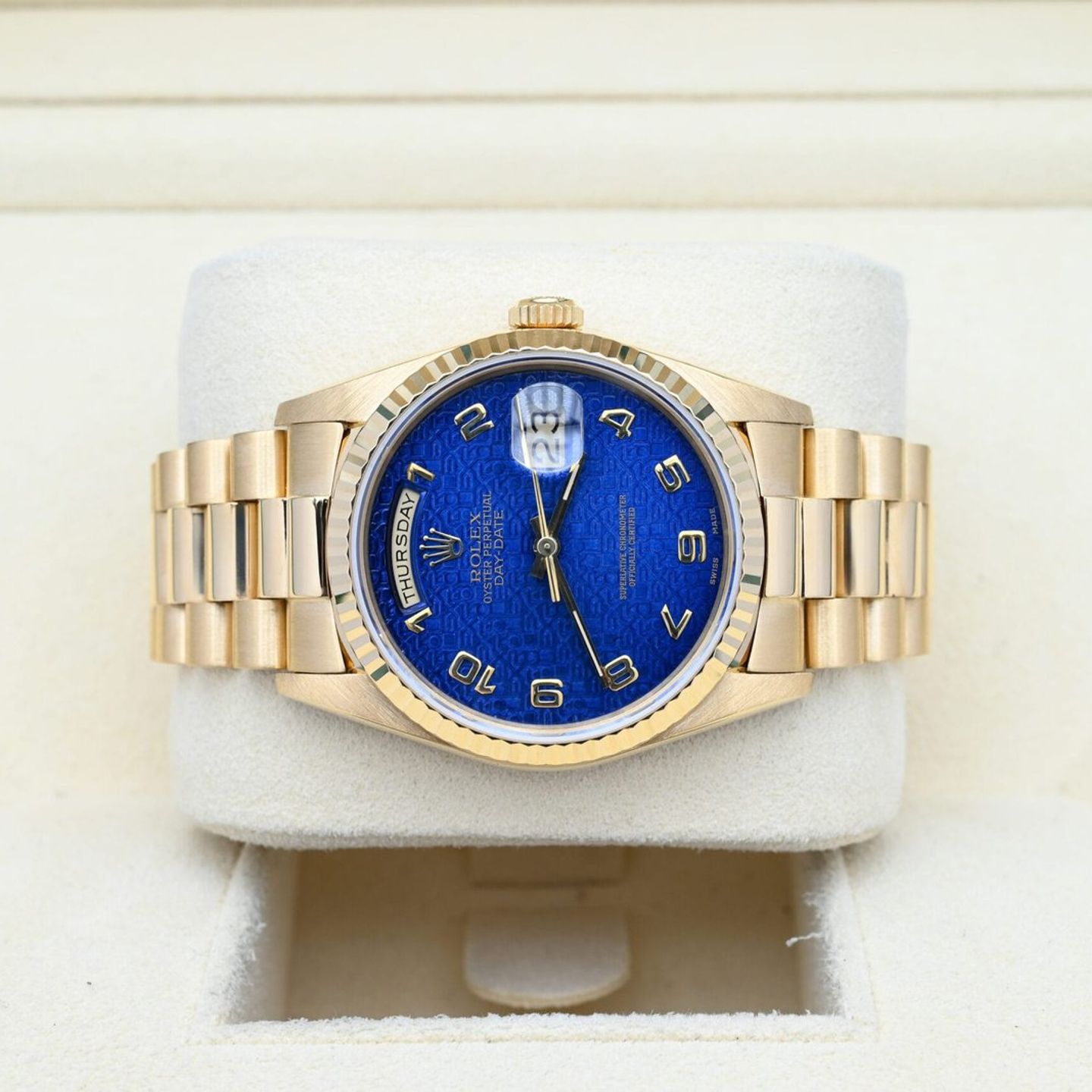Rolex Day-Date 36 18238 (1994) - 36mm Geelgoud (5/8)