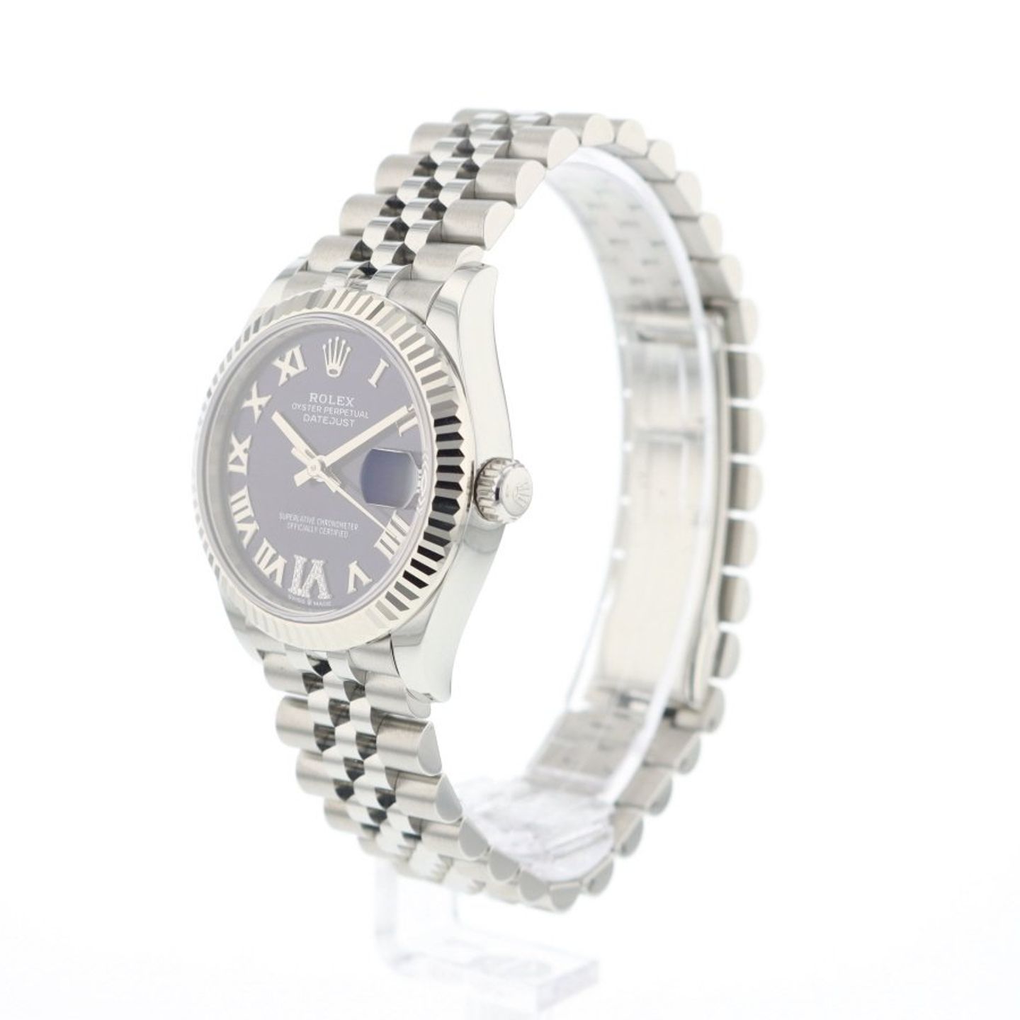 Rolex Datejust 31 278274 (2024) - Paars wijzerplaat 31mm Staal (2/6)