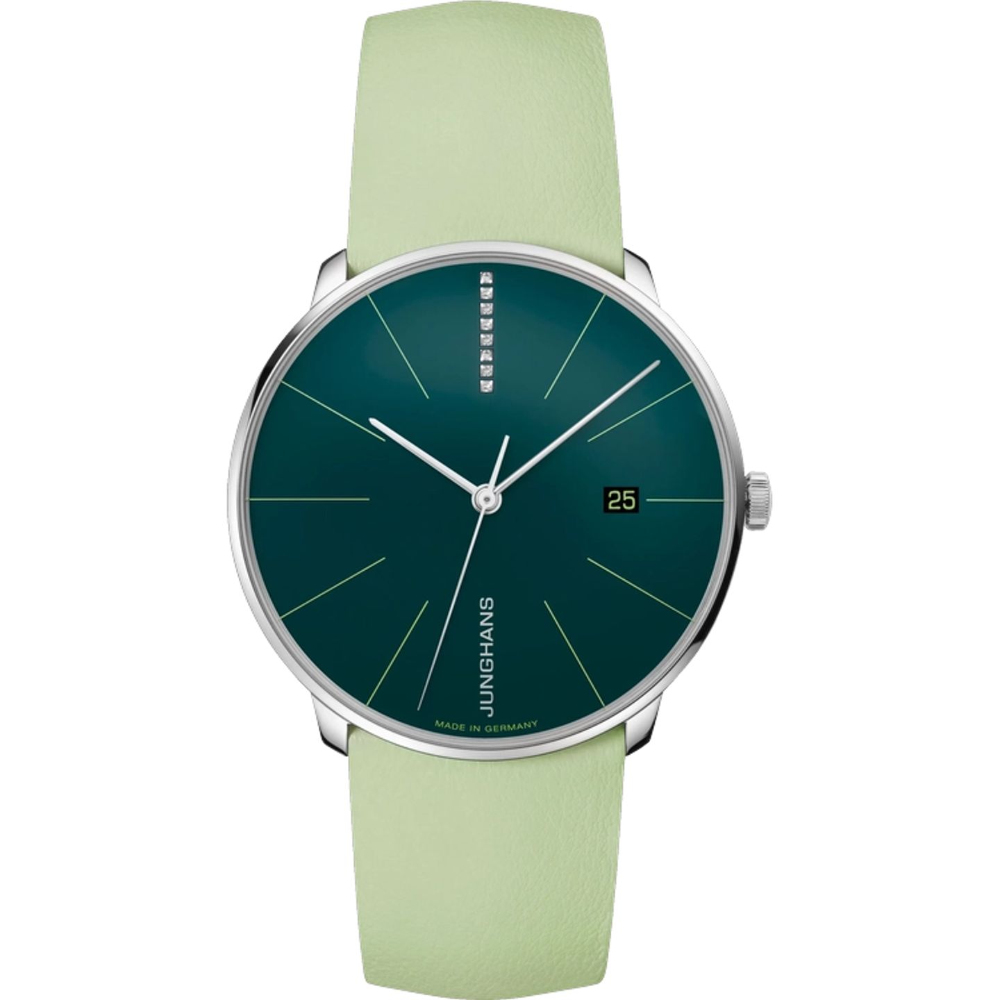 Junghans Meister 27/4357.00 (2026) - Green dial 39 mm Steel case (1/1)
