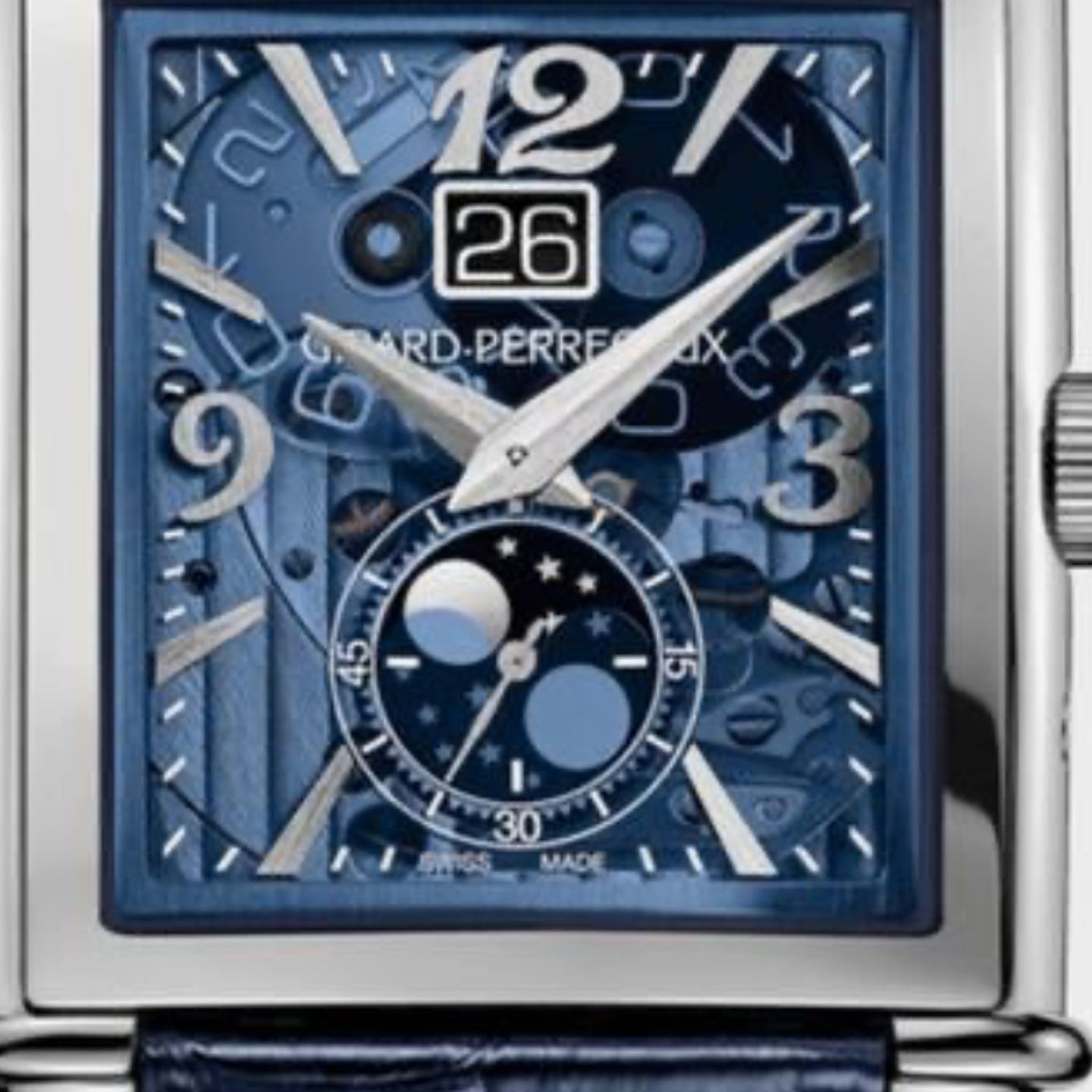 Girard-Perregaux Vintage 1945 25882-11-421-BB4A (2024) - Blauw wijzerplaat Onbekend Staal (1/1)