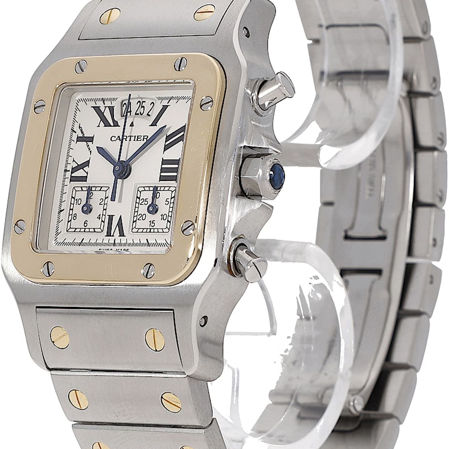 Cartier Santos Galbée W20011C4 - (3/5)