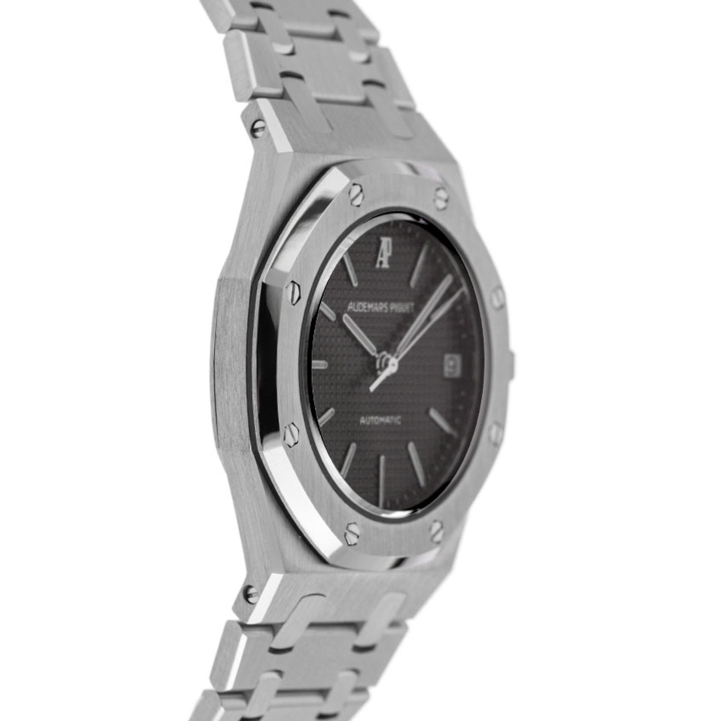 Audemars Piguet Royal Oak 14100ST.OO.0477ST.01 (1980) - Zwart wijzerplaat 33mm Staal (5/7)