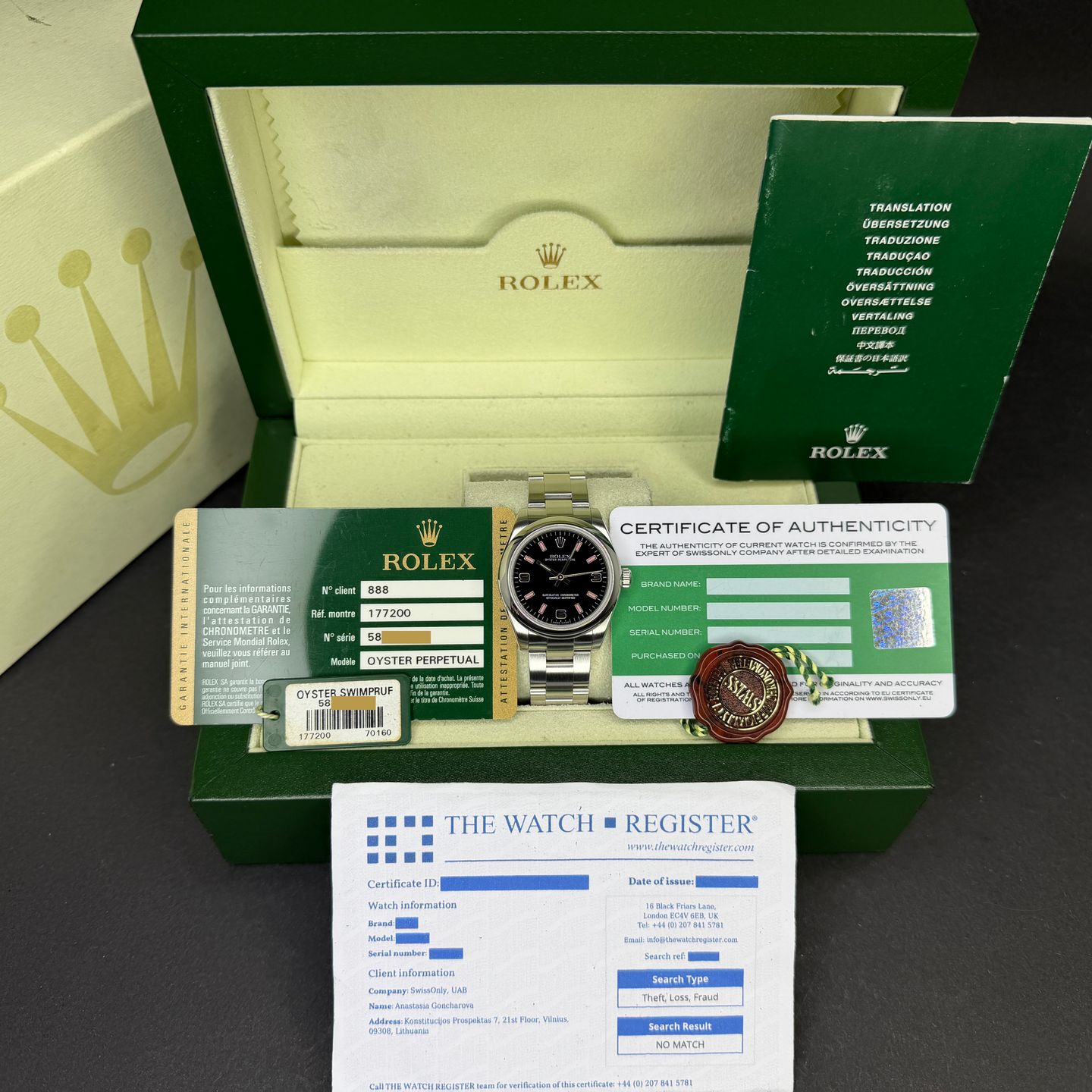 Rolex Oyster Perpetual 31 177200 - (3/8)