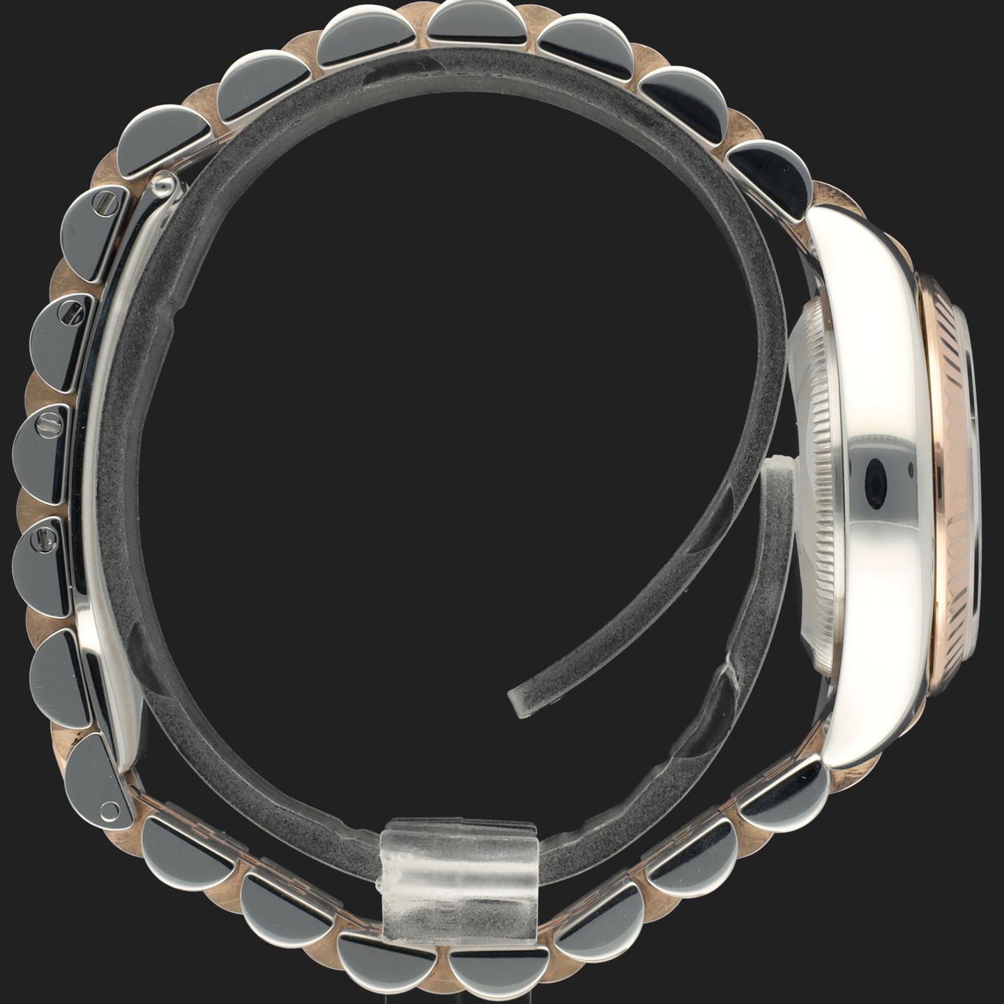 Rolex Lady-Datejust 179171 (2008) - Silver dial 26 mm Gold/Steel case (5/8)