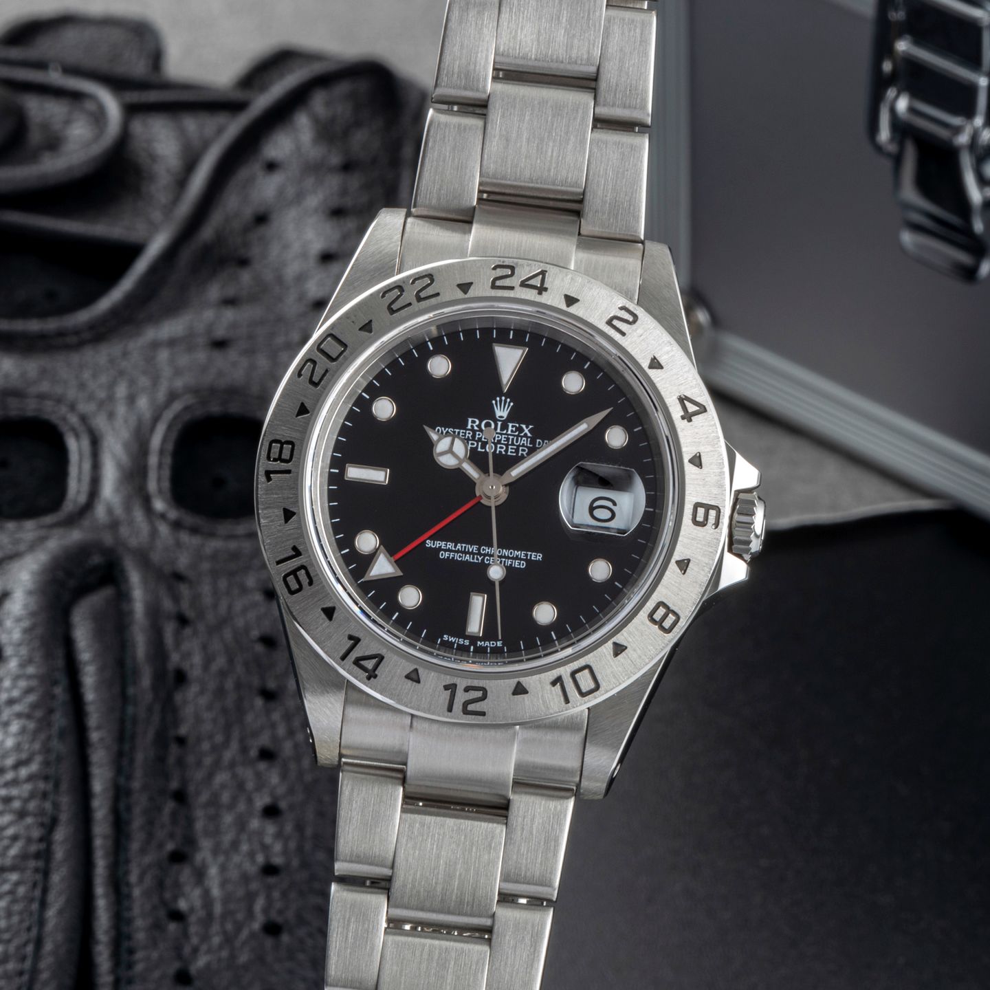 Rolex Explorer II 16570 (Onbekend (willekeurig serienummer)) - 40mm Staal (3/8)