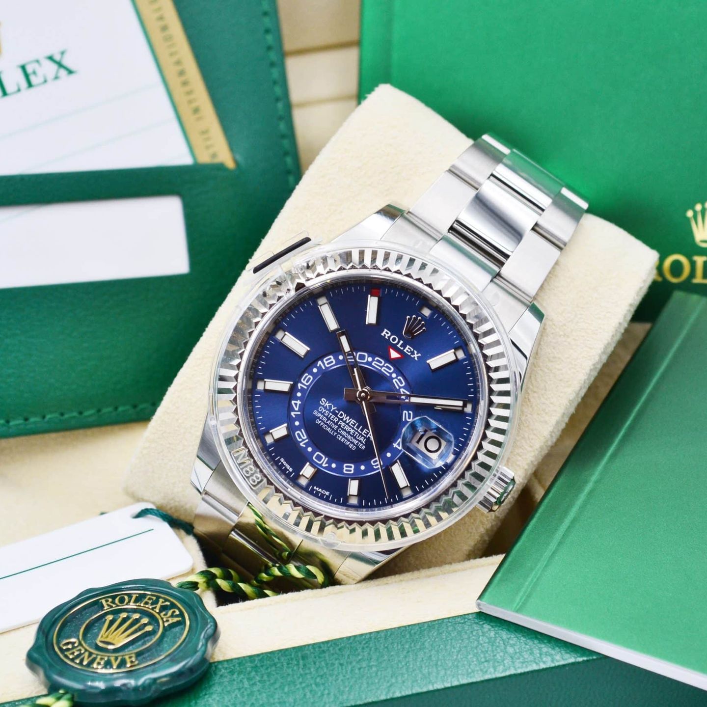 Rolex Sky-Dweller 326934 (2019) - 42 mm Steel case (7/7)