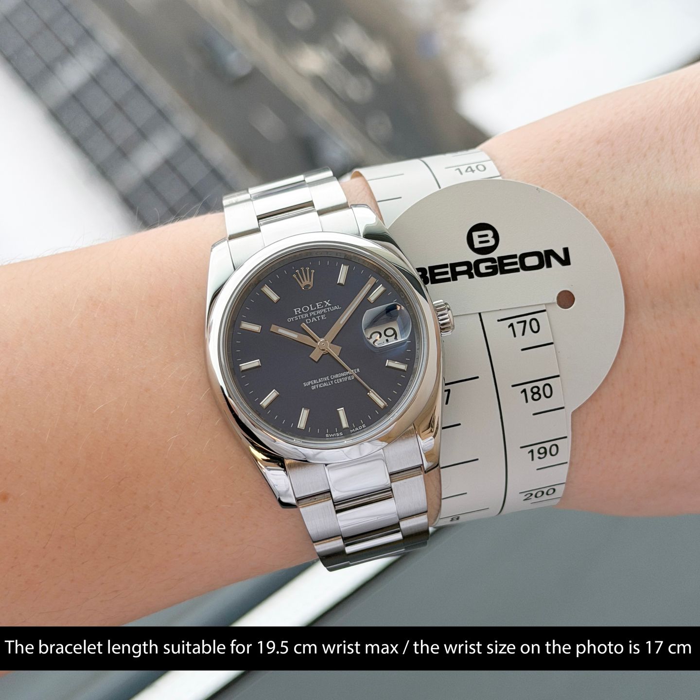 Rolex Oyster Perpetual Date 115200 - (2/8)