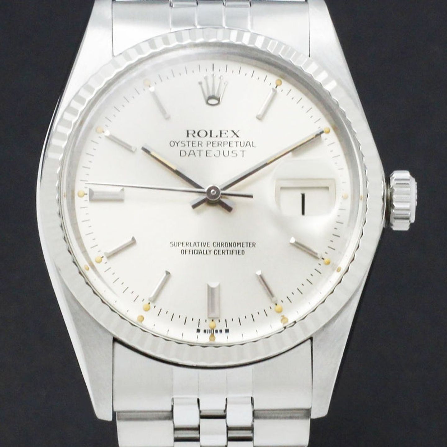 Rolex Datejust 36 16014 (1981) - Silver dial 36 mm Steel case (1/7)