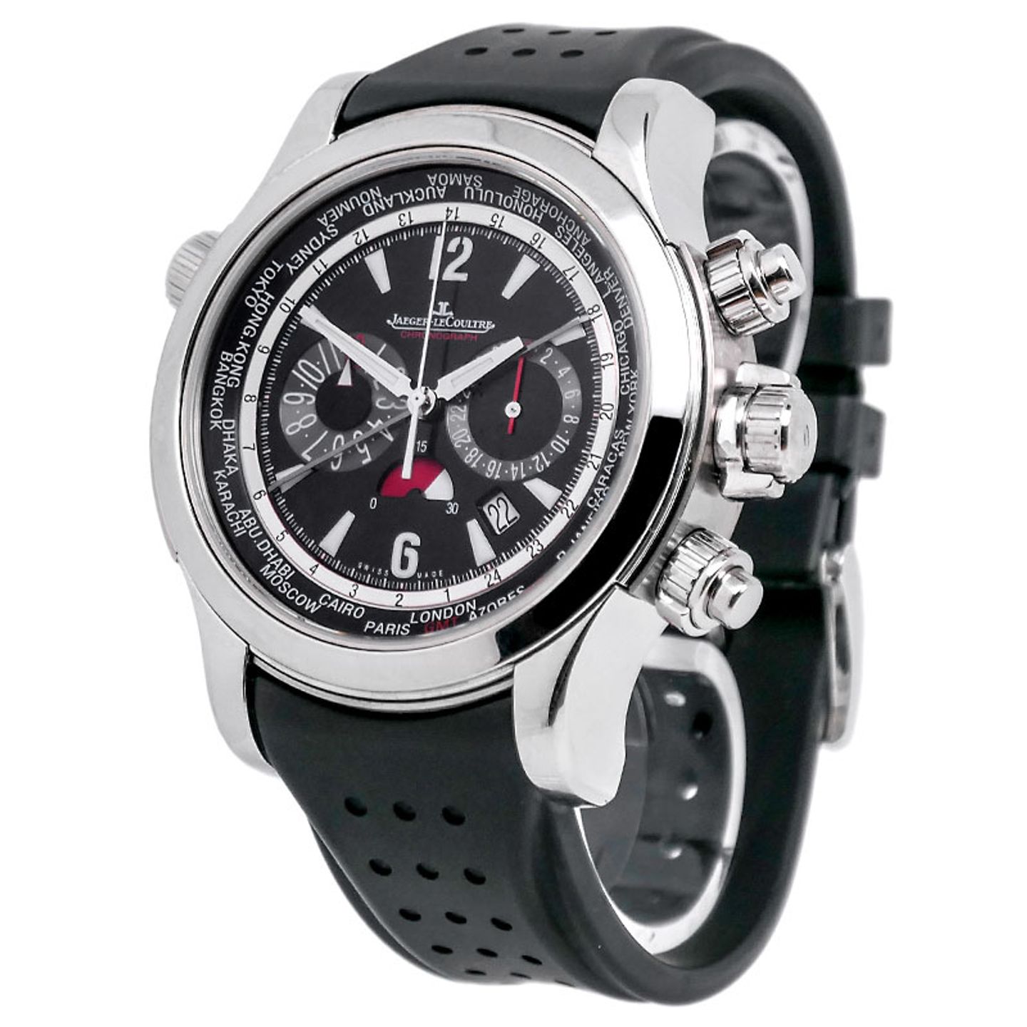 Jaeger-LeCoultre Master Compressor Extreme Q1768470 (Unknown (random serial)) - Black dial 46 mm Steel case (2/6)