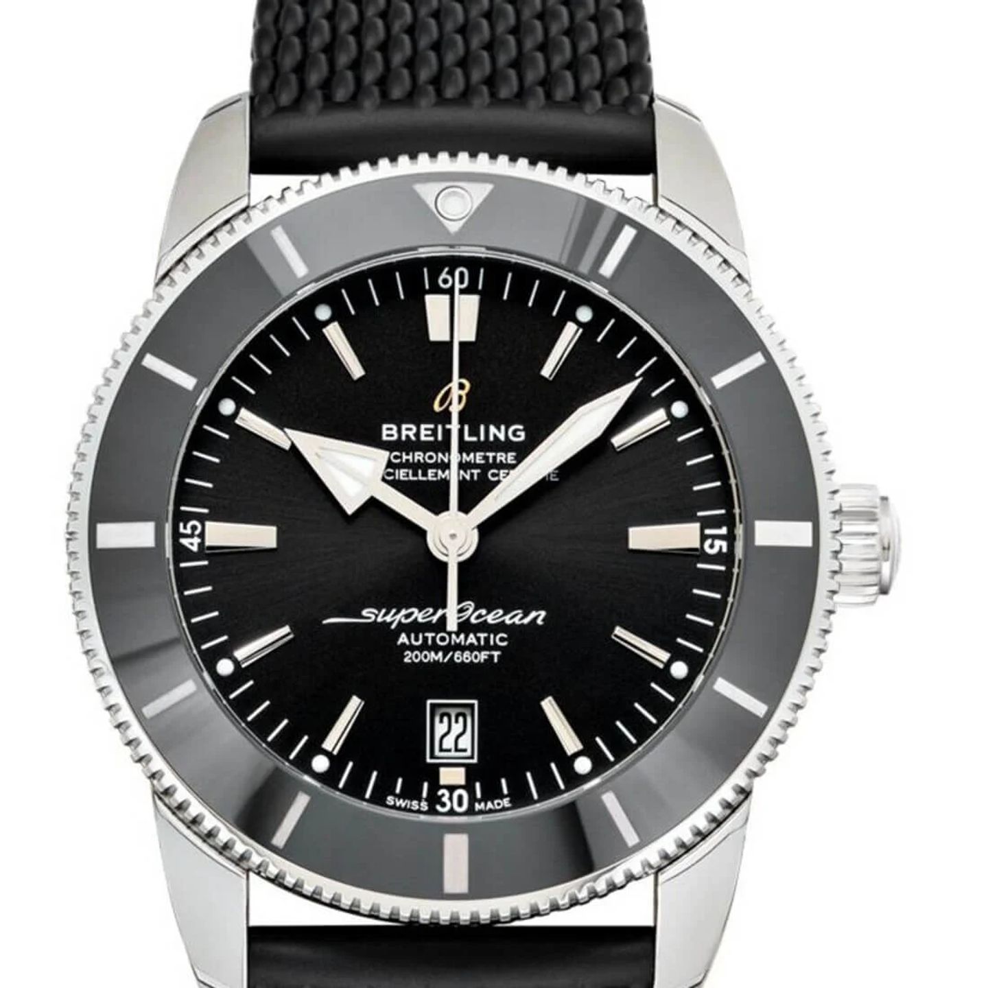 Breitling Superocean Heritage II 46 AB2020121B1S1 (2024) - Black dial 46 mm Steel case (1/2)