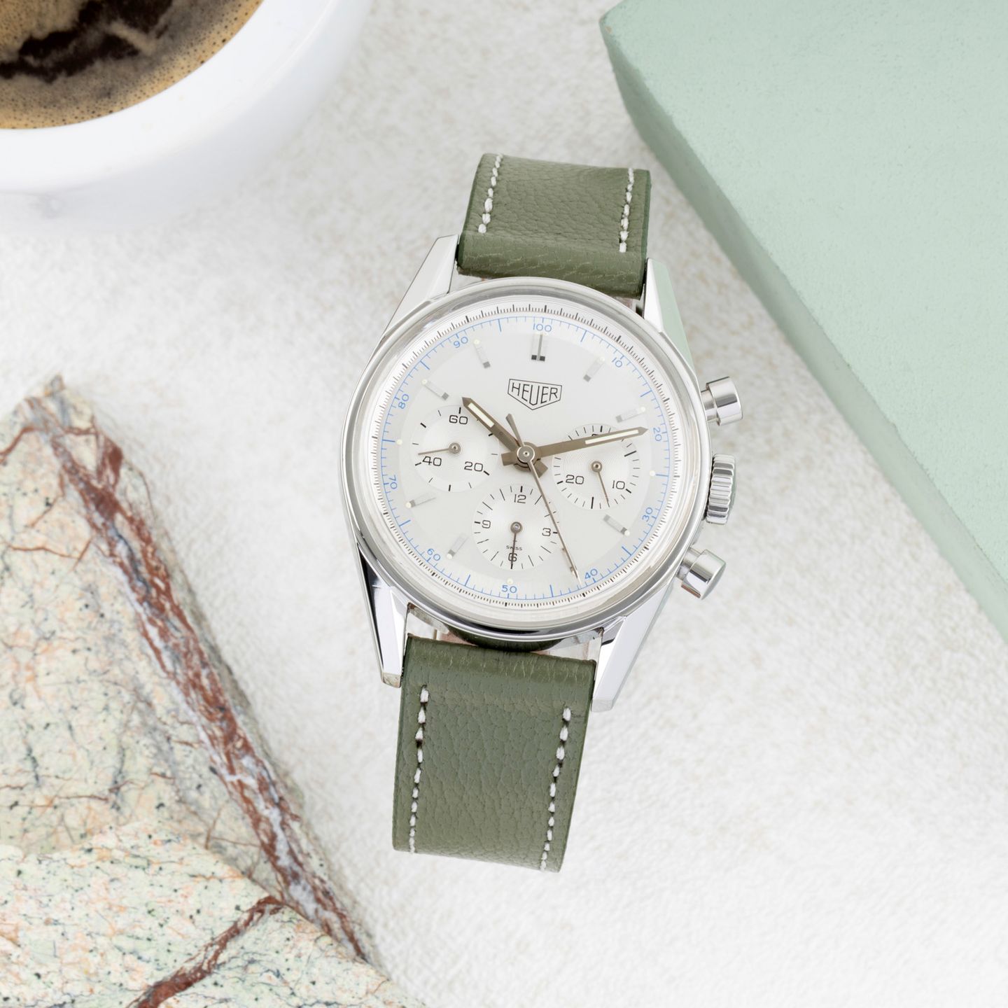 TAG Heuer Carrera CS3110 (2002) - Silver dial 36 mm Steel case (1/8)