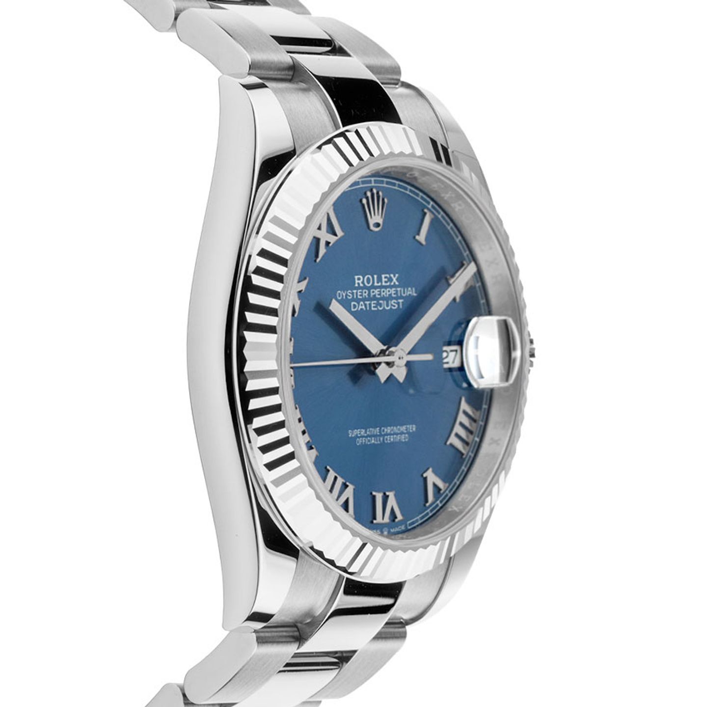 Rolex Datejust 41 126334 (2024) - Blue dial 41 mm Steel case (5/7)