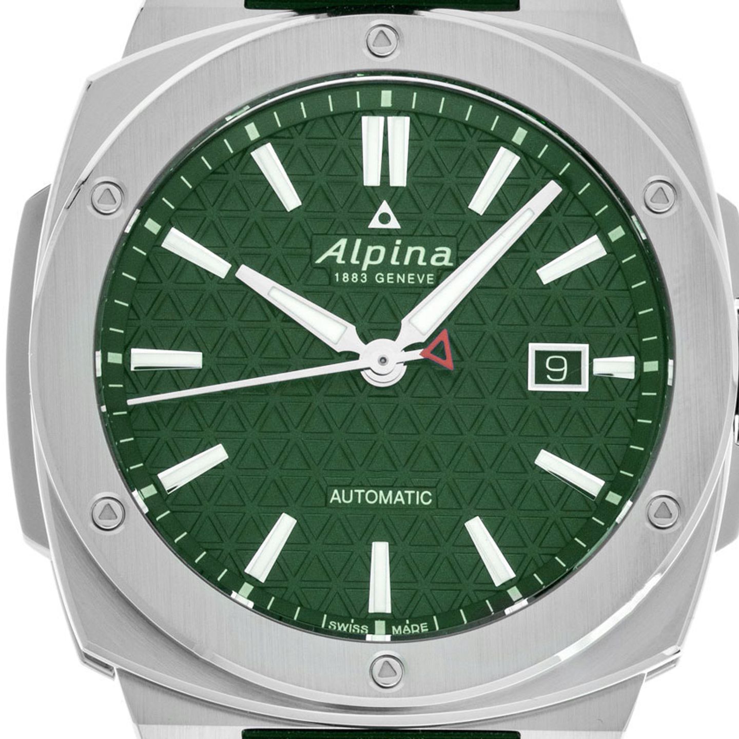 Alpina Alpiner AL-525GR4AE6 (Unknown (random serial)) - Green dial 41 mm Steel case (1/7)