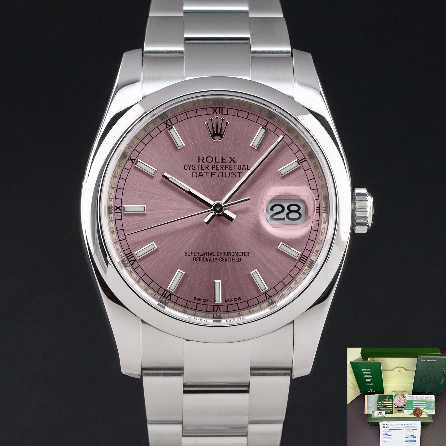 Rolex Datejust 36 116200 (2010) - 36 mm Steel case (1/8)