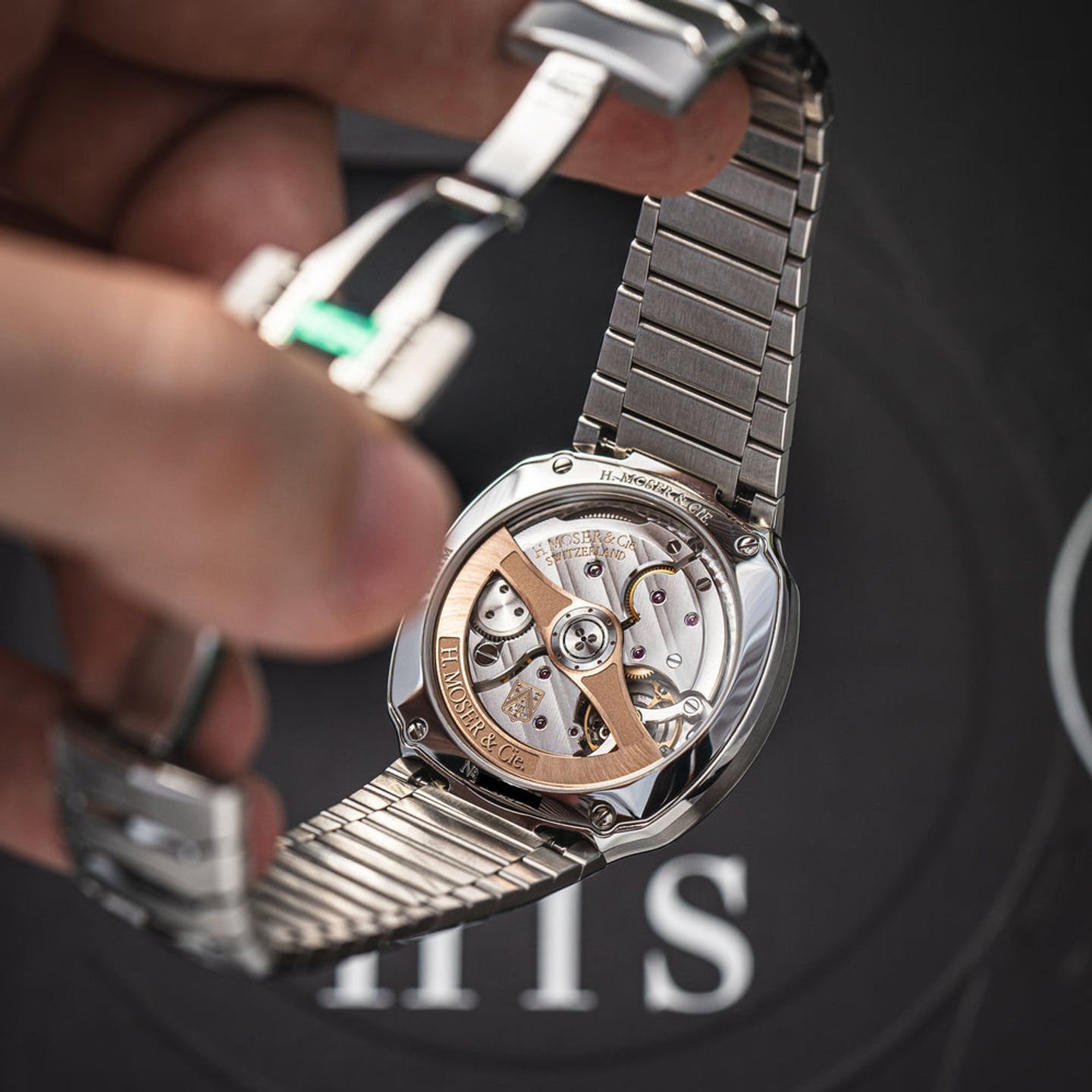 Unknown Unknown 6200-1200 (2023) - Groen wijzerplaat 40mm Staal (5/8)