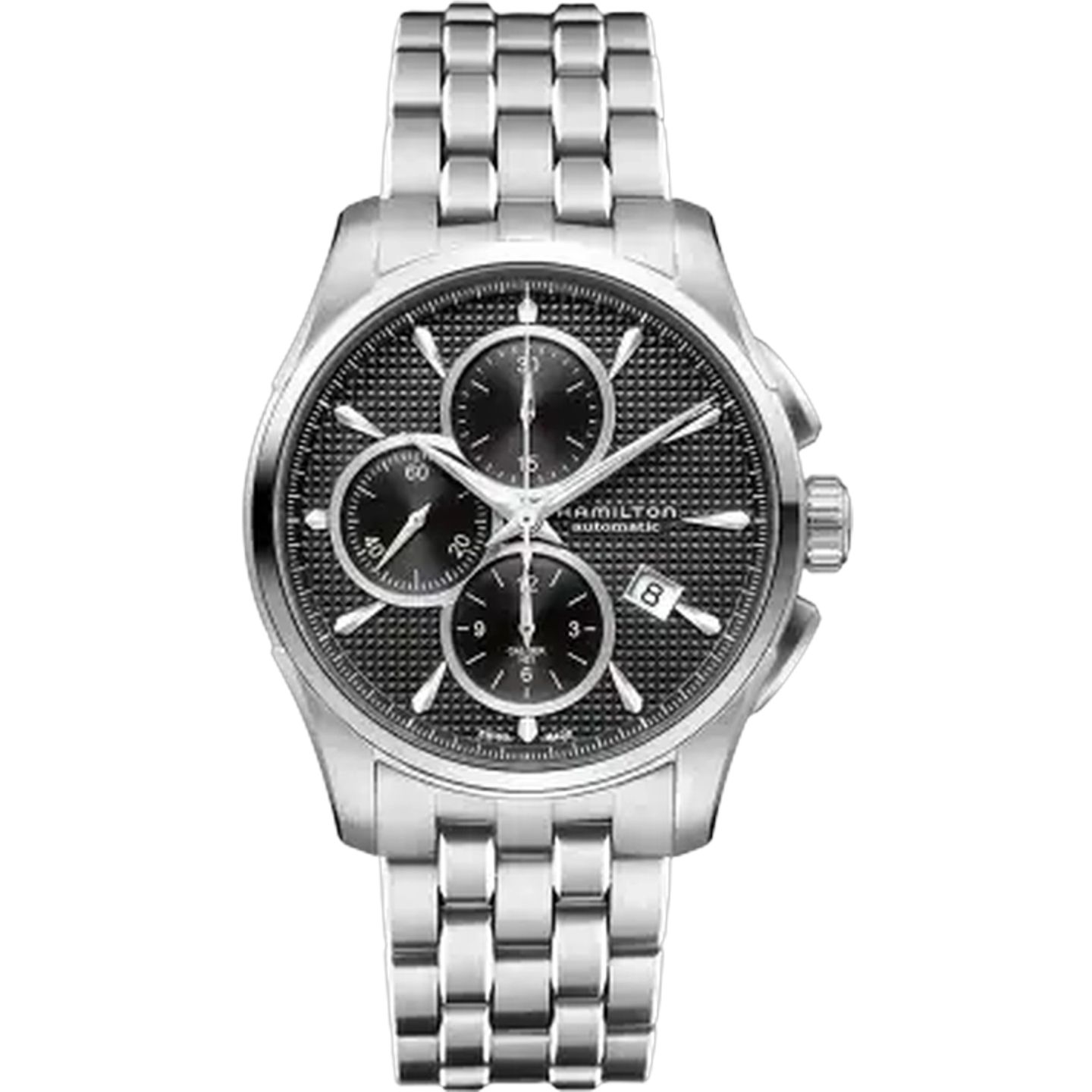 Hamilton Jazzmaster Auto Chrono H32596131 (2025) - Zwart wijzerplaat 42mm Staal (1/1)