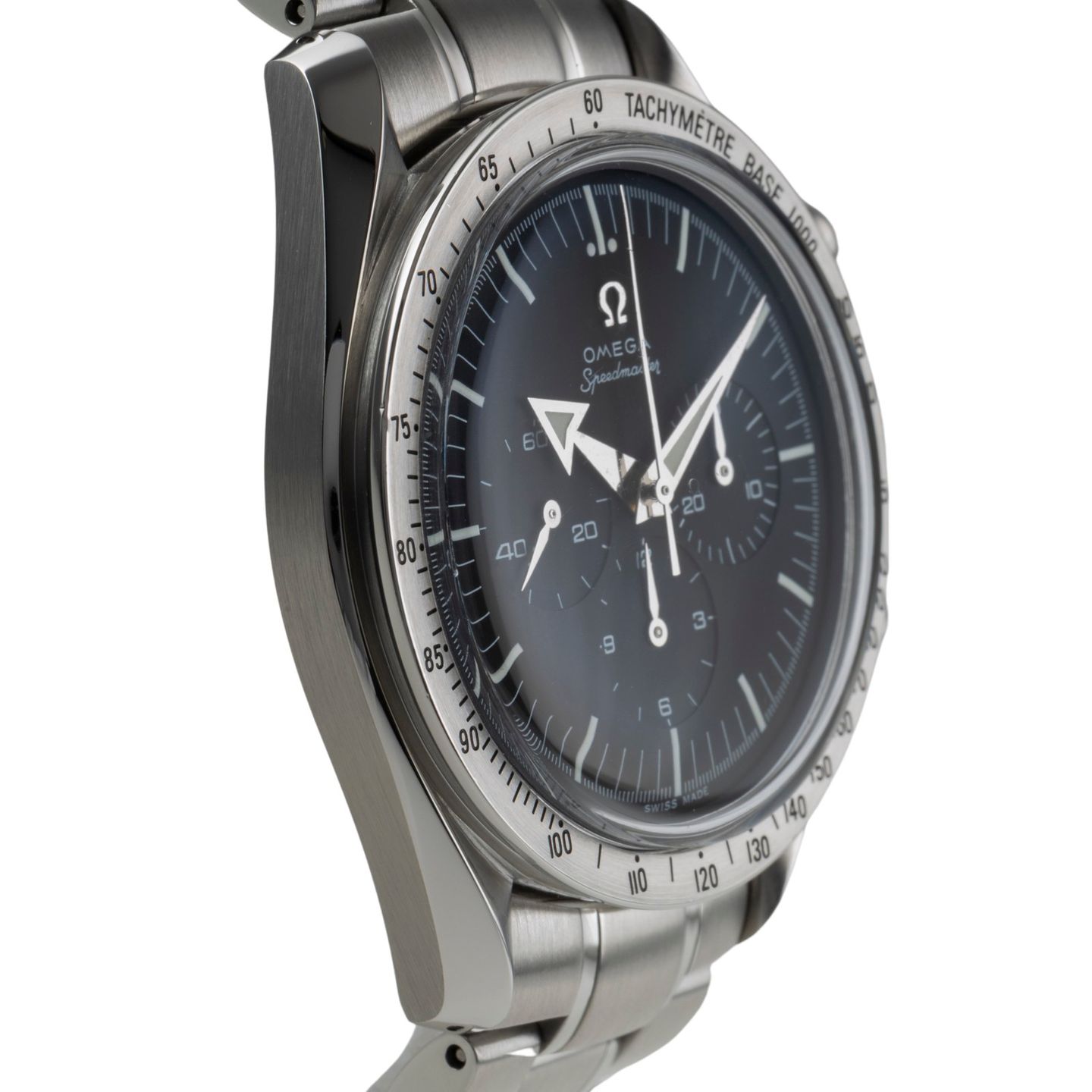 Omega Speedmaster Broad Arrow 3594.50.00 (Onbekend (willekeurig serienummer)) - Zwart wijzerplaat 42mm Staal (7/8)