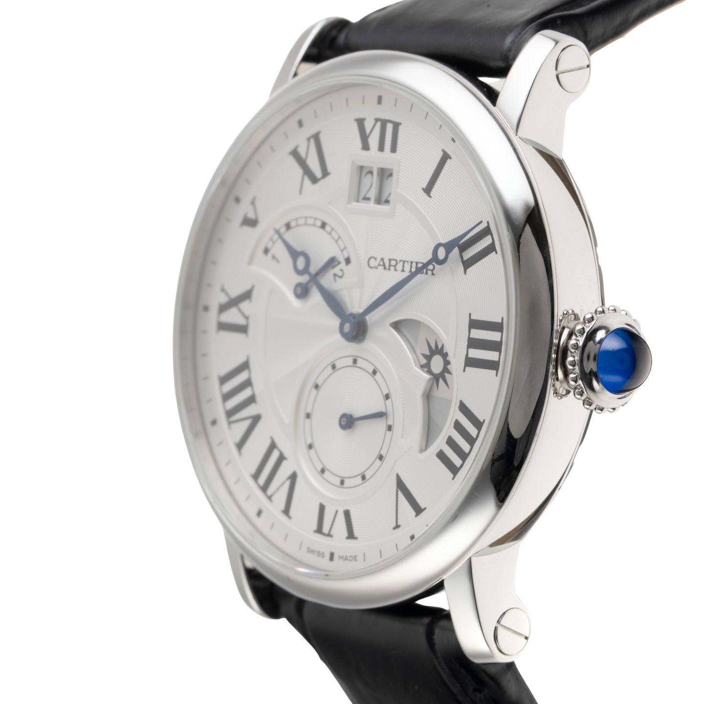 Cartier Rotonde de Cartier W1556368 (Onbekend (willekeurig serienummer)) - Zilver wijzerplaat 42mm Staal (6/8)