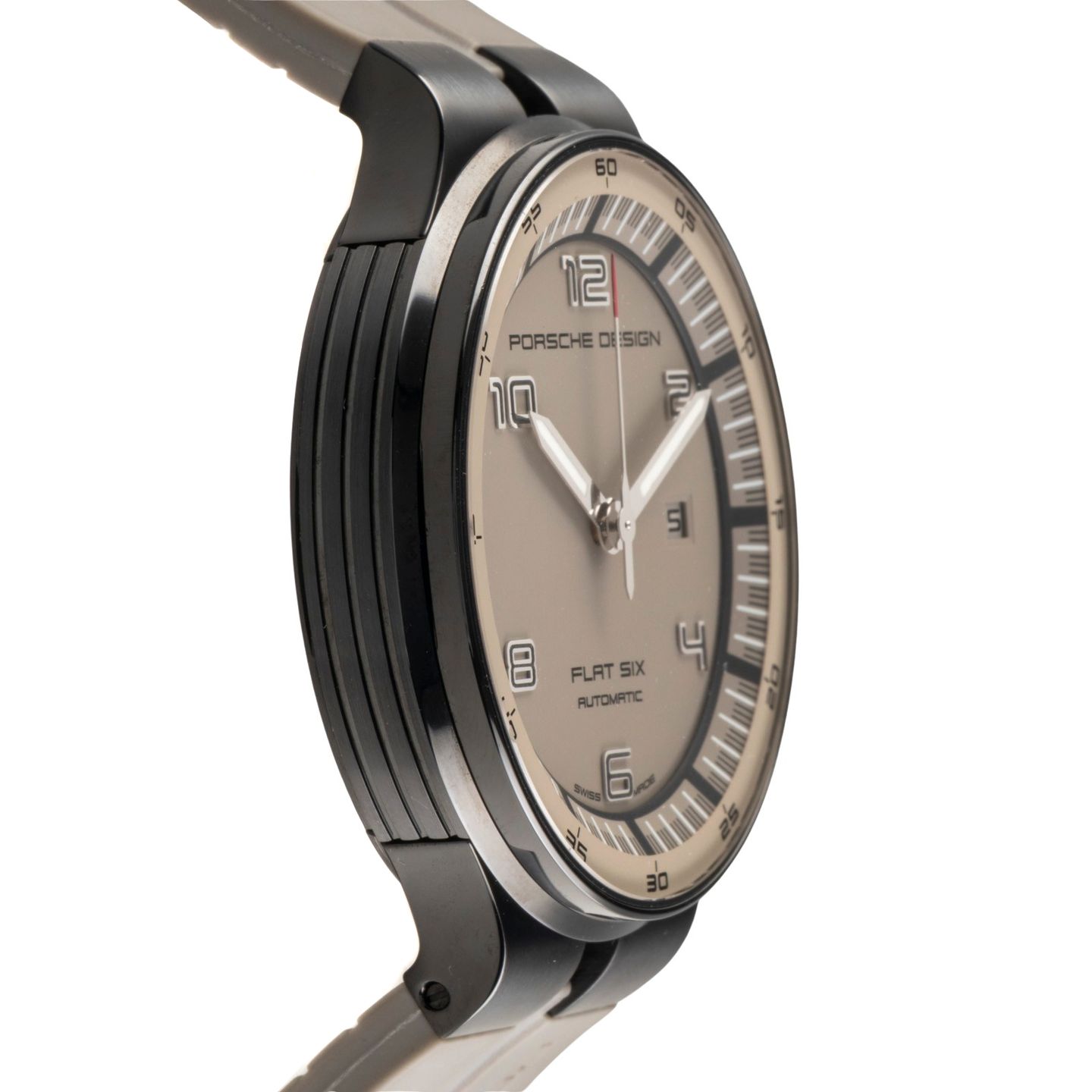 Porsche Design Flat Six P6350.43.94.1255 (Unknown (random serial)) - Grey dial 44 mm Steel case (7/8)