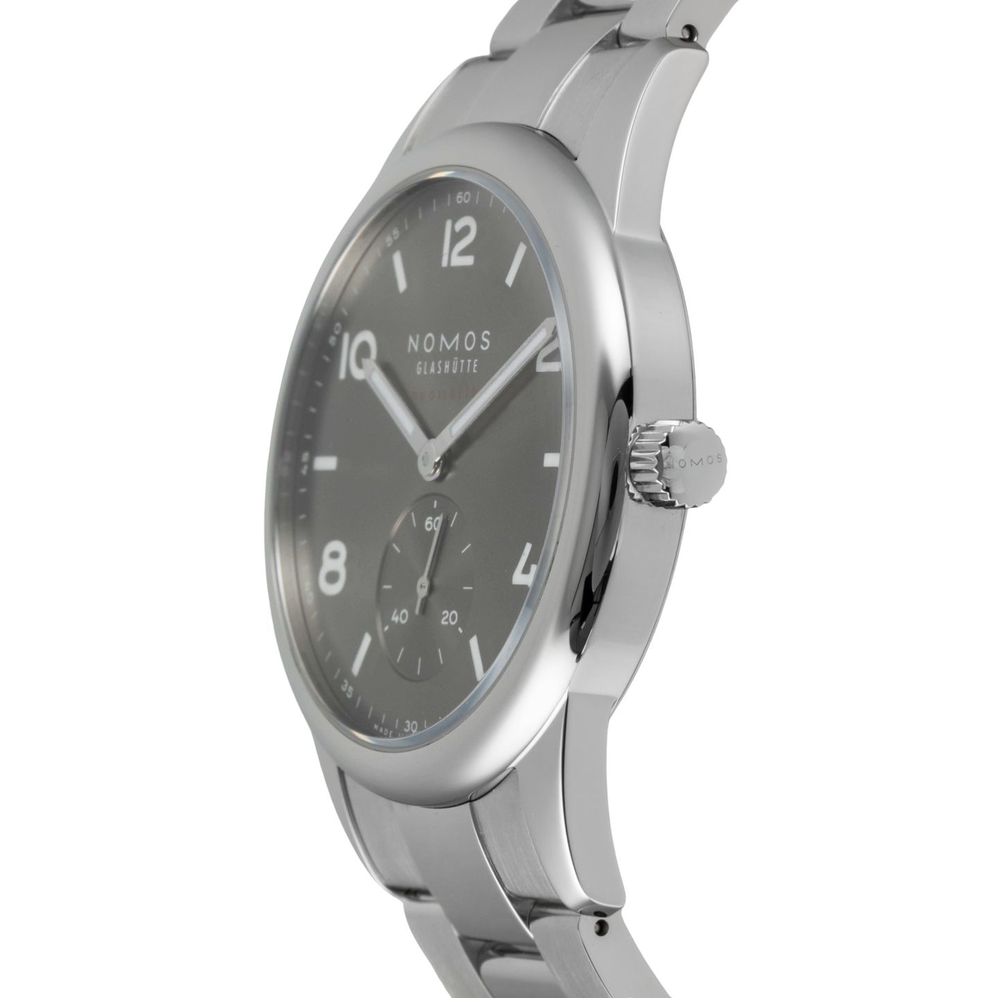 NOMOS Club Neomatik 763 (Unknown (random serial)) - Grey dial 40 mm Steel case (6/8)
