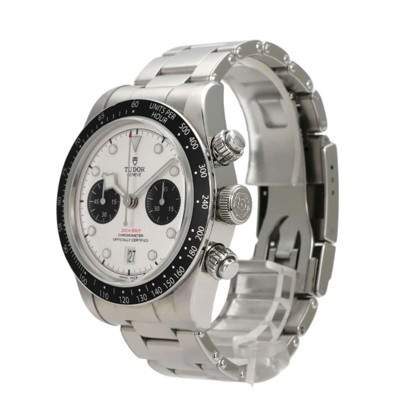 Tudor Black Bay Chrono M79360-0002 (2022) - White dial 41 mm Steel case (3/8)