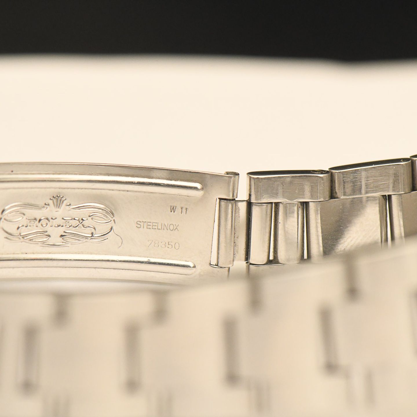 Rolex Air-King 14000 (1995) - Roze wijzerplaat 34mm Staal (8/8)