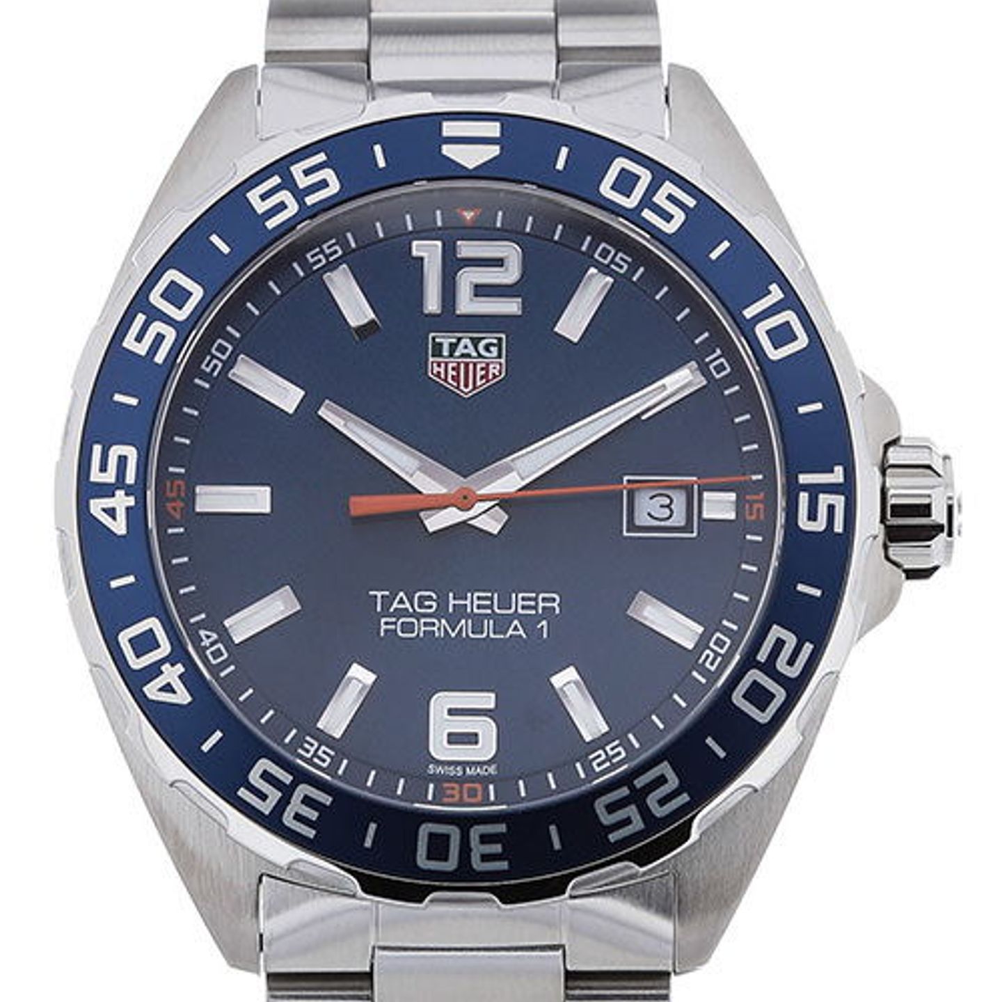 TAG Heuer Formula 1 Quartz WAZ1010.BA0842 (2025) - Blue dial 43 mm Steel case (1/4)