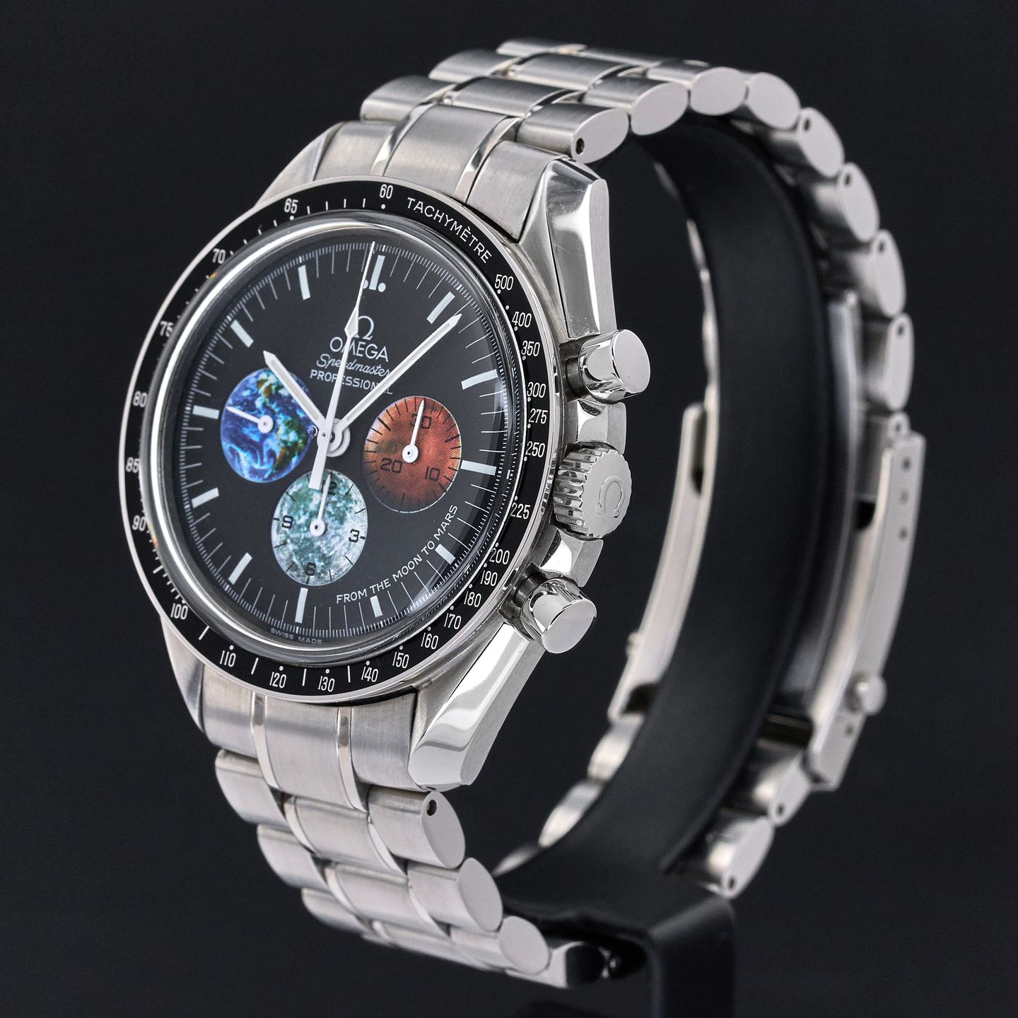 Omega Speedmaster Professional Moonwatch 3577.50.00 (2003) - Black dial 42 mm Steel case (3/7)