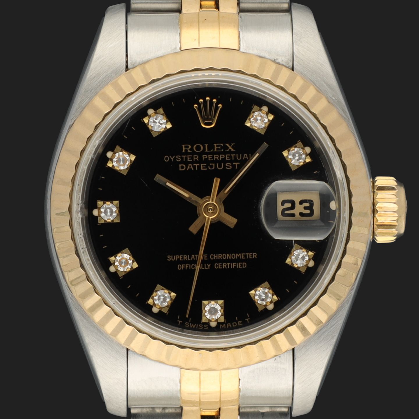 Rolex Lady-Datejust 69173 (1994) - 26 mm Gold/Steel case (2/8)