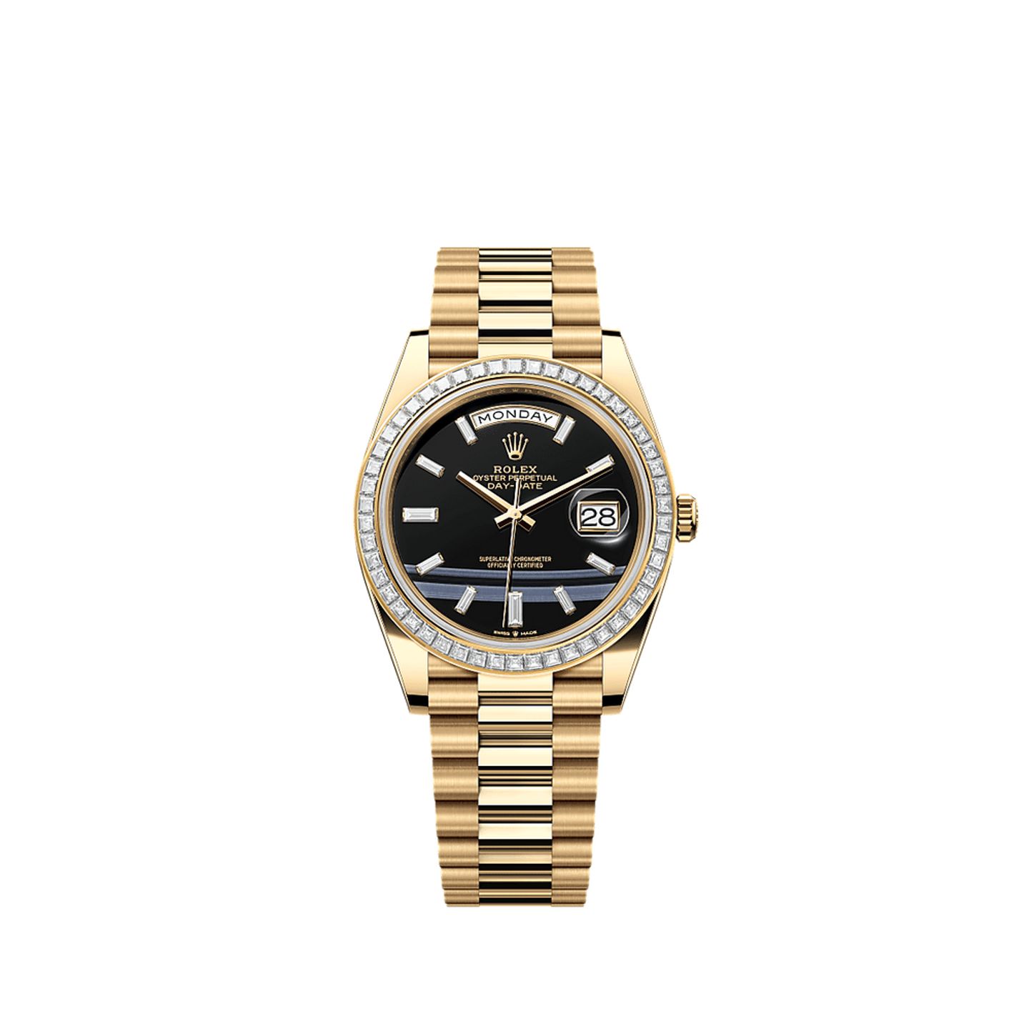 Rolex Day-Date 40 228398TBR (2025) - Zwart wijzerplaat 40mm Geelgoud (1/1)