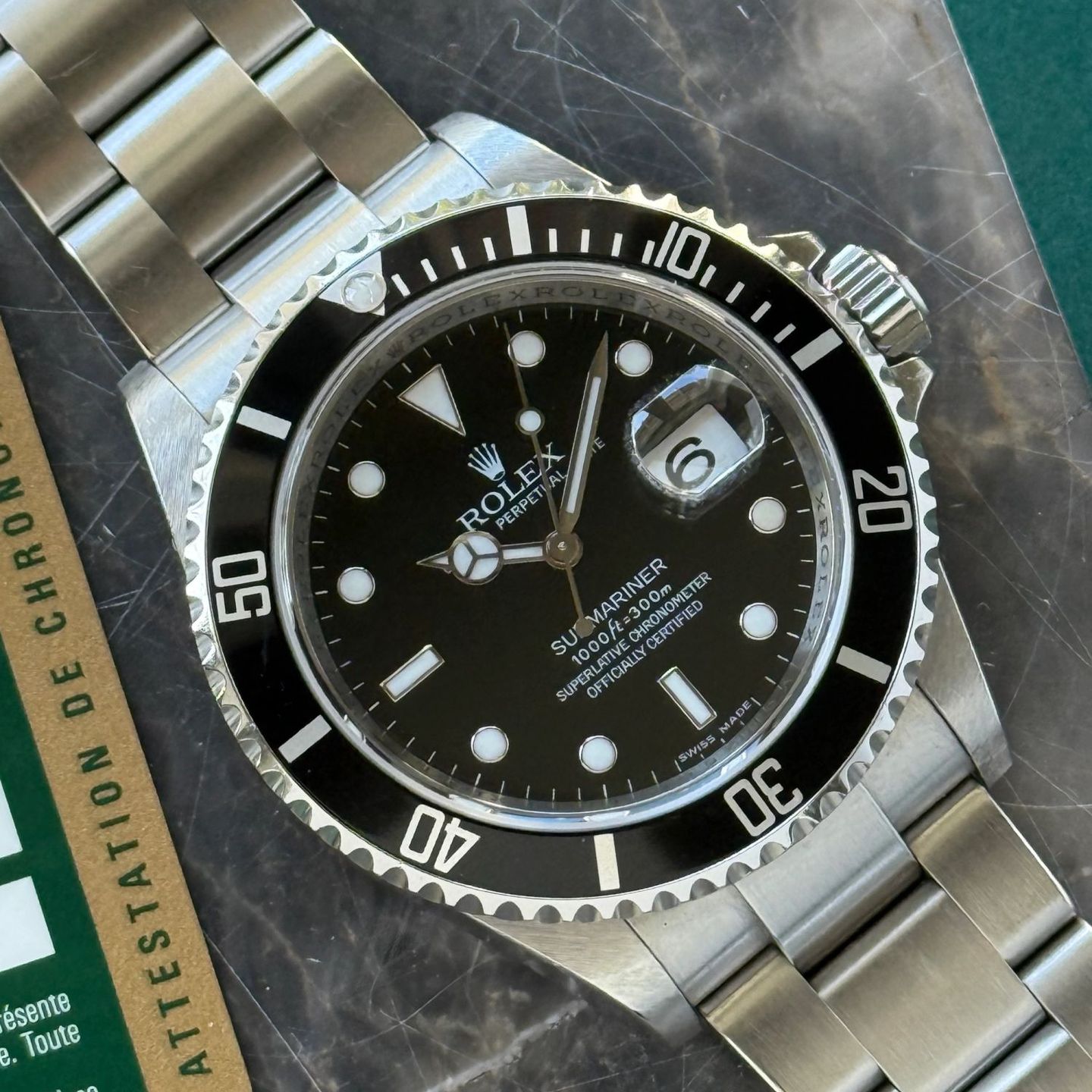 Rolex Submariner Date 16610T - (7/8)