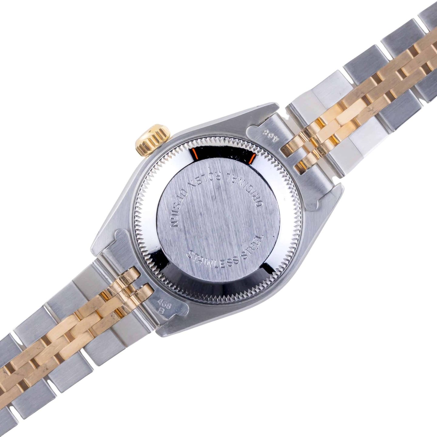 Rolex Lady-Datejust 69173 (1990) - White dial 26 mm Gold/Steel case (4/8)