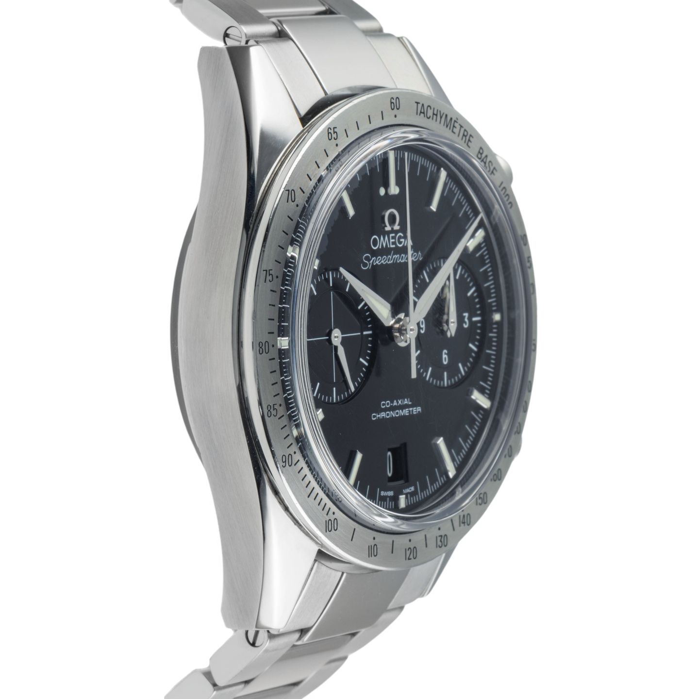 Omega Speedmaster '57 331.10.42.51.01.001 (Unknown (random serial)) - Black dial 42 mm Steel case (7/8)