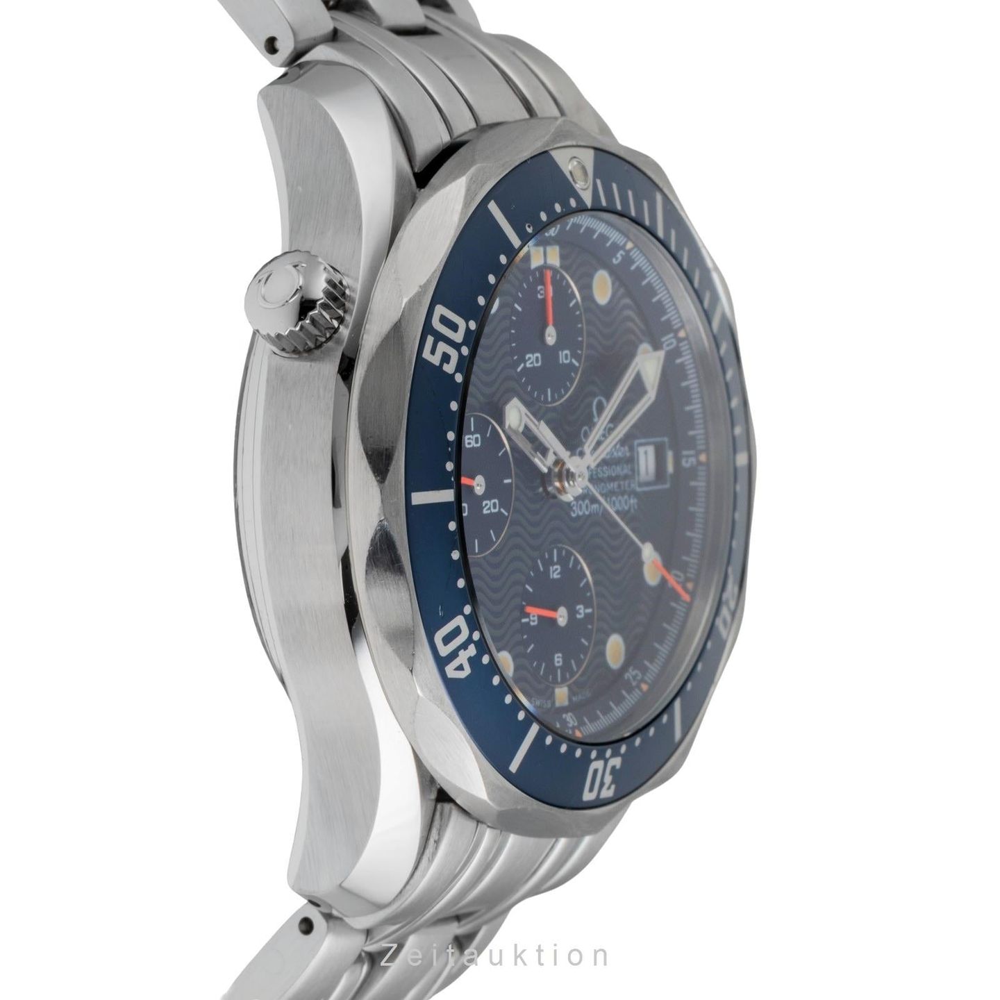 Omega Seamaster Diver 300 M 2599.80.00 (Onbekend (willekeurig serienummer)) - Blauw wijzerplaat 42mm Staal (6/8)