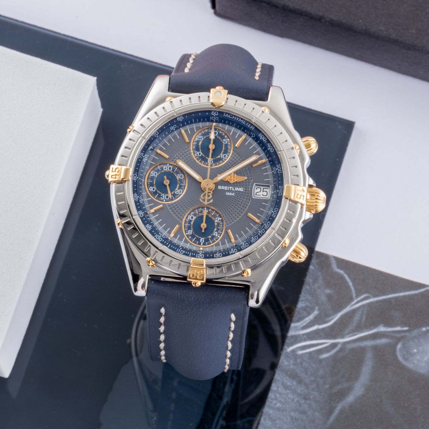 Breitling Chronomat B13050.1 (1995) - 39mm Staal (1/8)