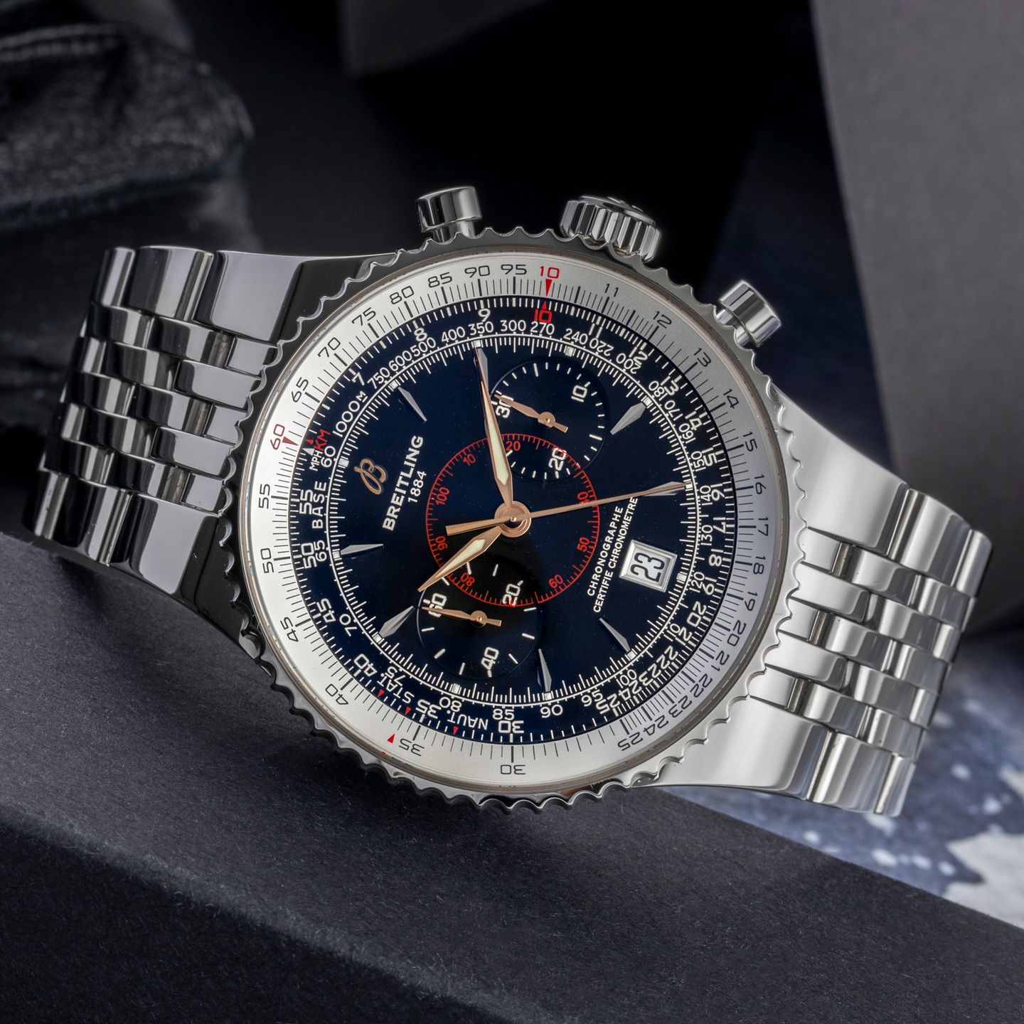 Breitling Montbrillant Légende A23340 (2007) - 47 mm Steel case (2/8)