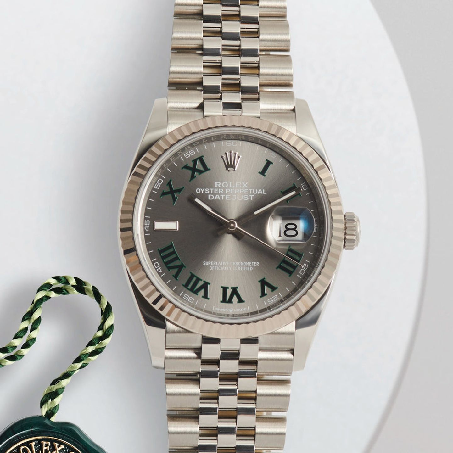 Rolex Datejust 36 126234 (2026) - Grey dial 36 mm Steel case (1/5)