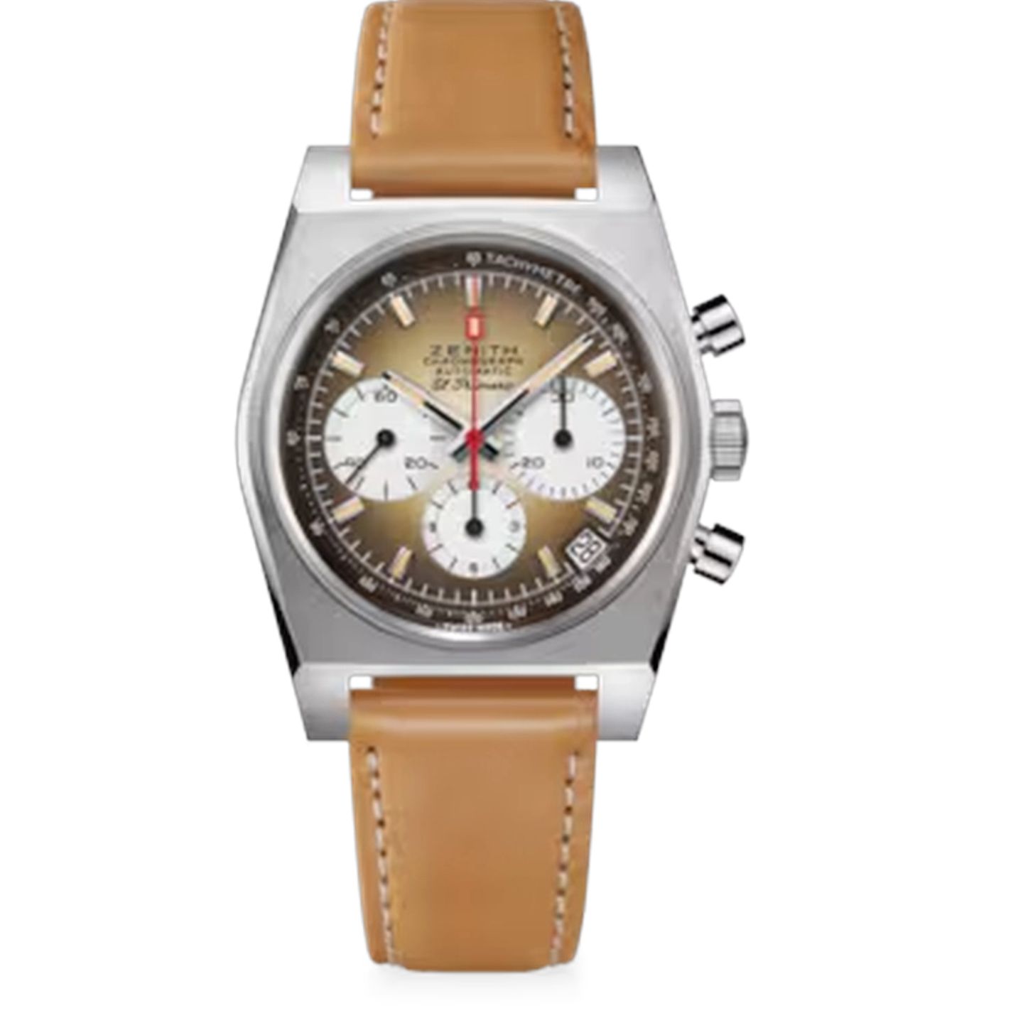Zenith El Primero Chronomaster 03.A384.400/385.C855 (2026) - Bruin wijzerplaat 37mm Staal (1/1)