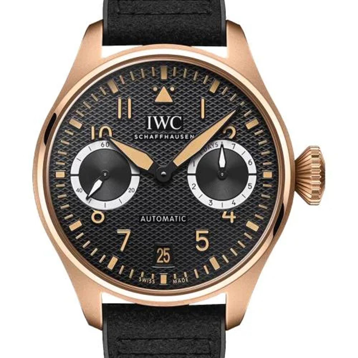 IWC Big Pilot IW501201 (2026) - Black dial 46 mm Rose Gold case (1/1)