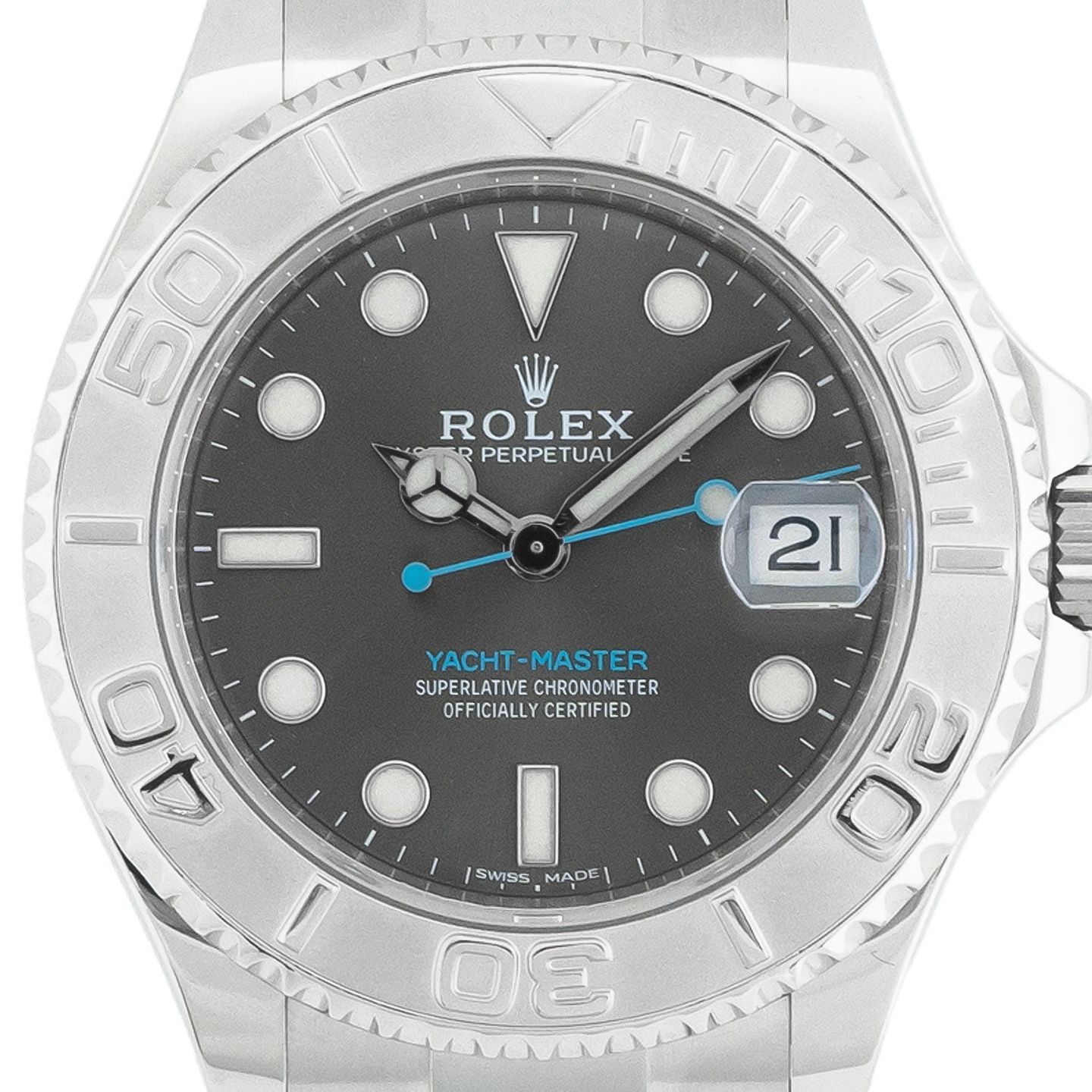 Rolex Yacht-Master 37 268622 (2017) - 37mm Staal (2/5)