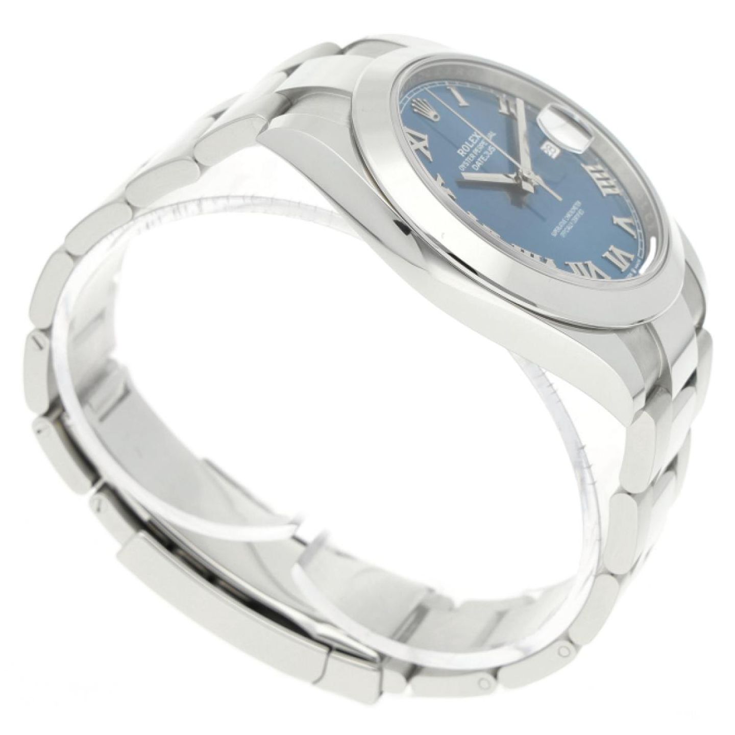 Rolex Datejust 41 126300 (2025) - Blue dial 41 mm Steel case (5/8)