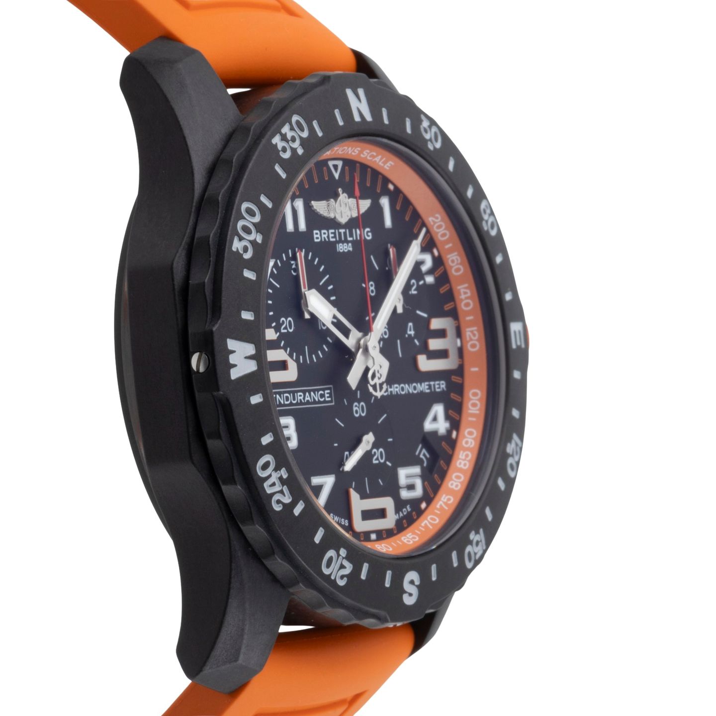 Breitling Endurance Pro X82310 (Unknown (random serial)) - Black dial 44 mm Plastic case (7/8)