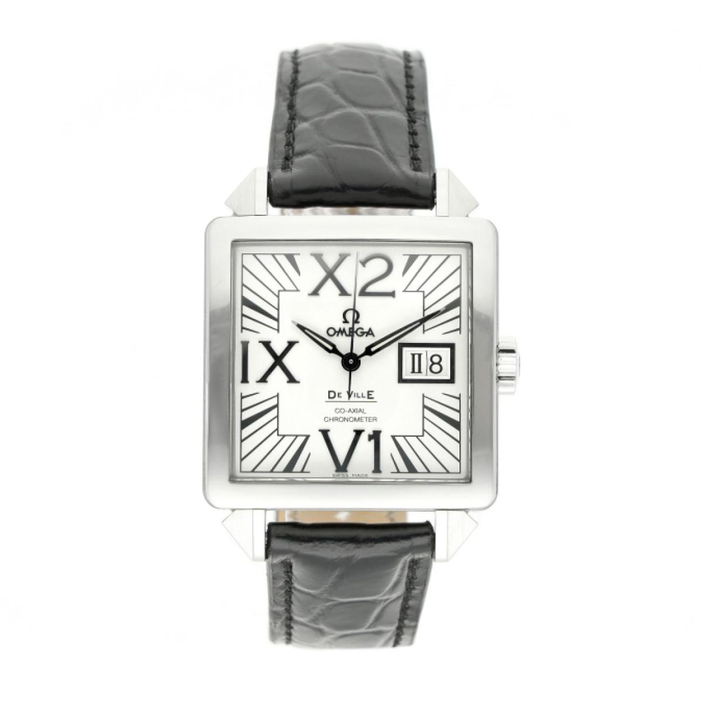 Omega De Ville 7813.30.39 (2007) - Wit wijzerplaat 35mm Staal (1/4)