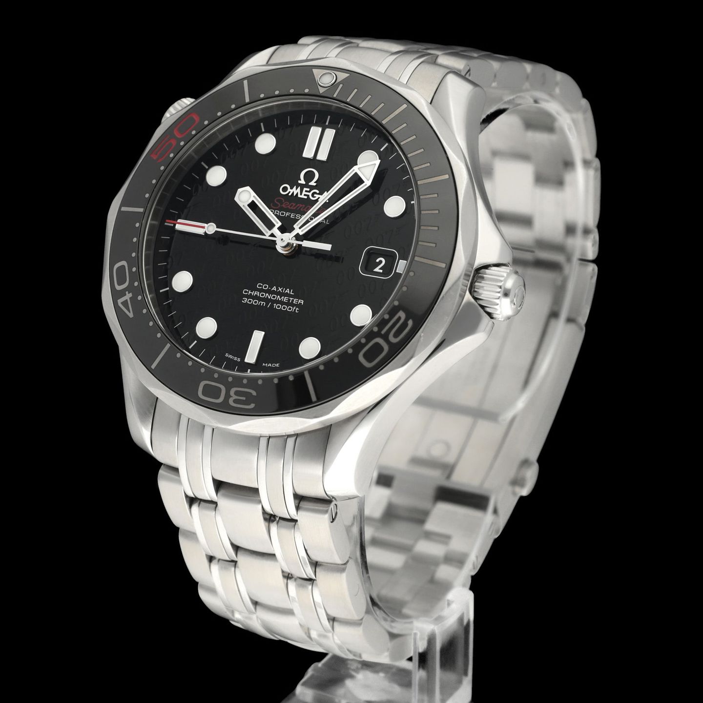 Omega Seamaster Diver 300 M 212.30.41.20.01.005 (2012) - Black dial 41 mm Steel case (2/8)