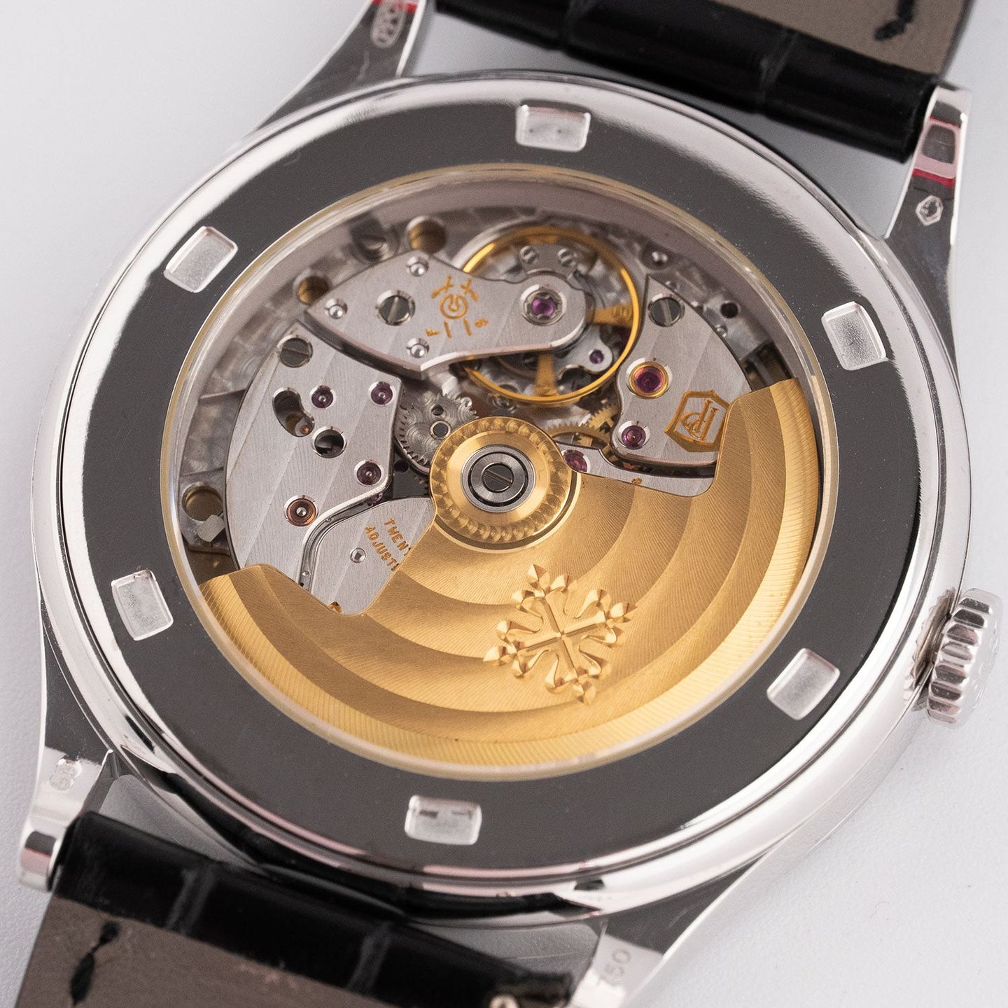 Patek Philippe Calatrava 5297G-001 (2012) - Zwart wijzerplaat 38mm Witgoud (6/8)