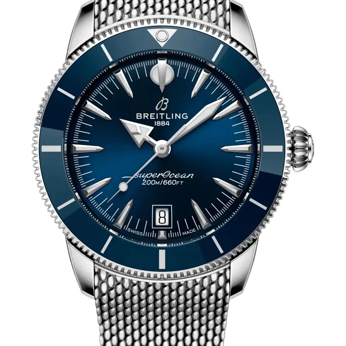 Breitling Superocean Heritage 42 AB3111161C1A1 (2026) - Blauw wijzerplaat 42mm Staal (1/1)