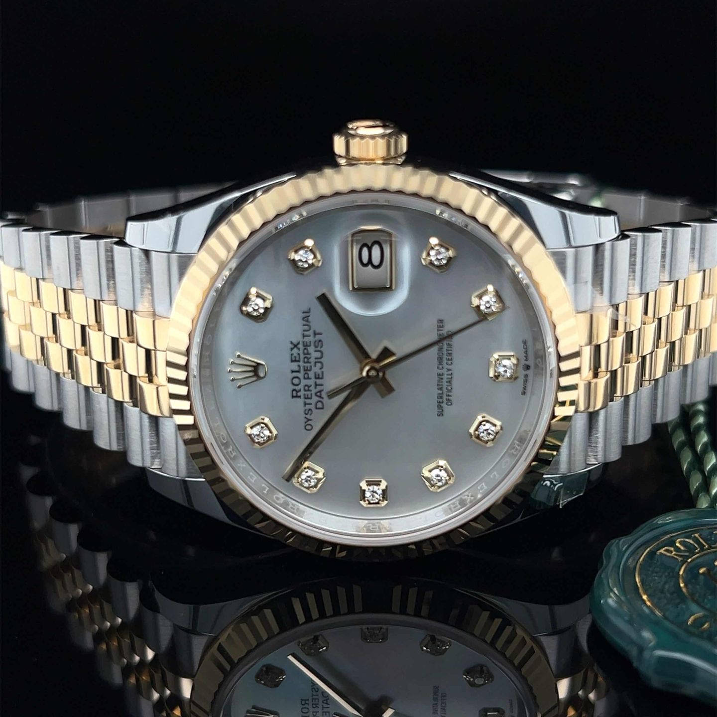 Rolex Datejust 36 126233 (2024) - 36mm Goud/Staal (7/8)